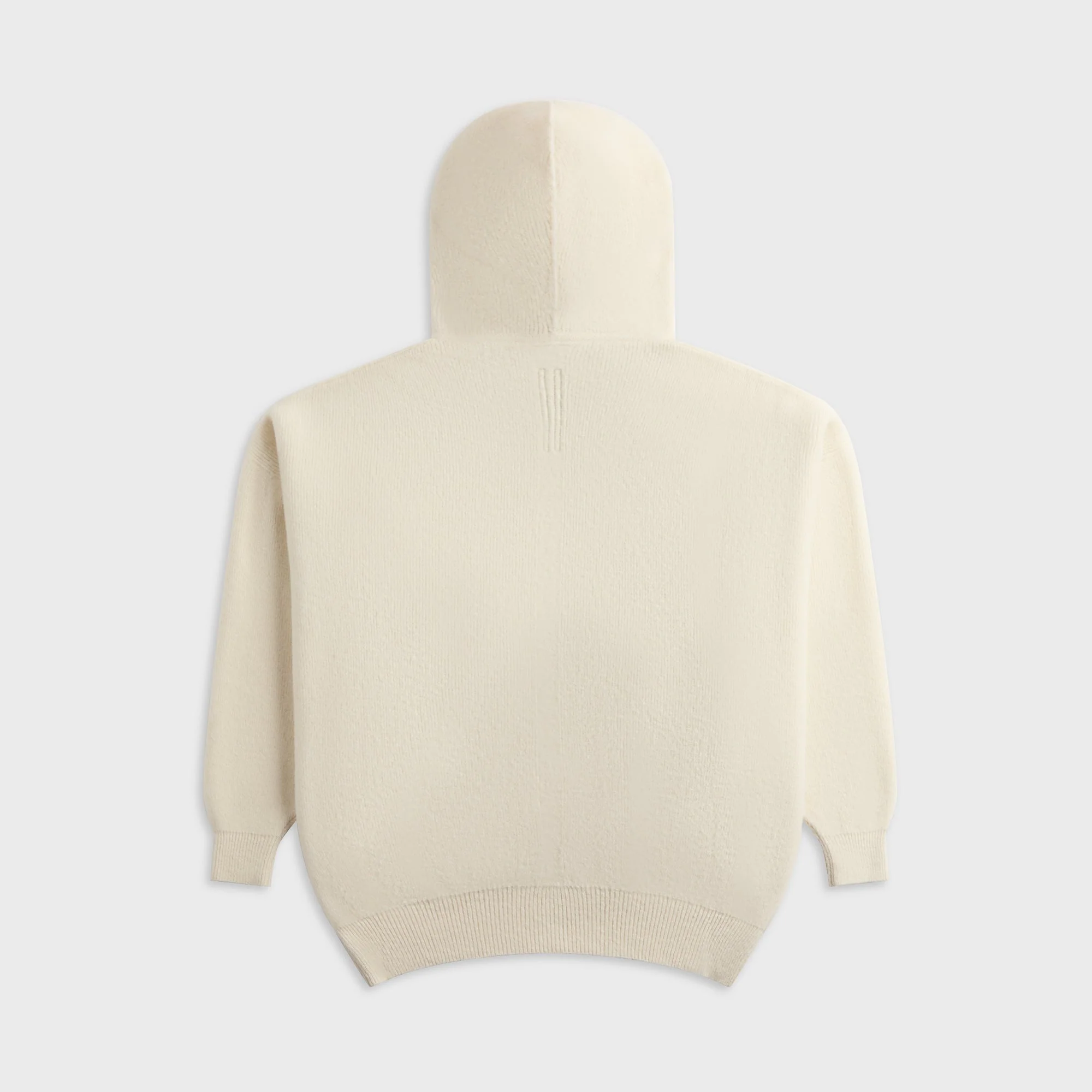 Rick Owens Hun Zip-Up Hoodie - Butter - Image 2