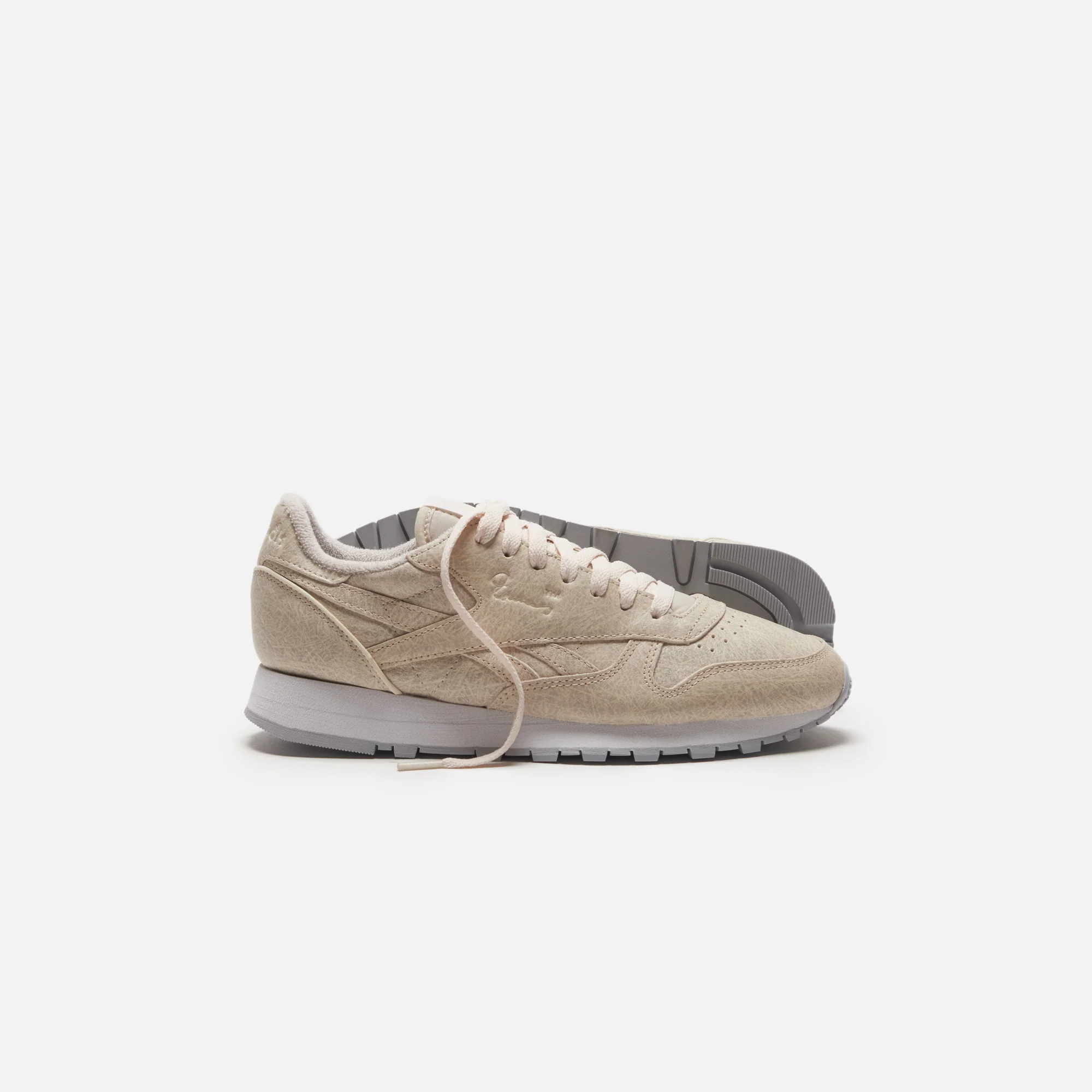 Reebok Classic Leather - Sandtrap / White / Grey - Image 5