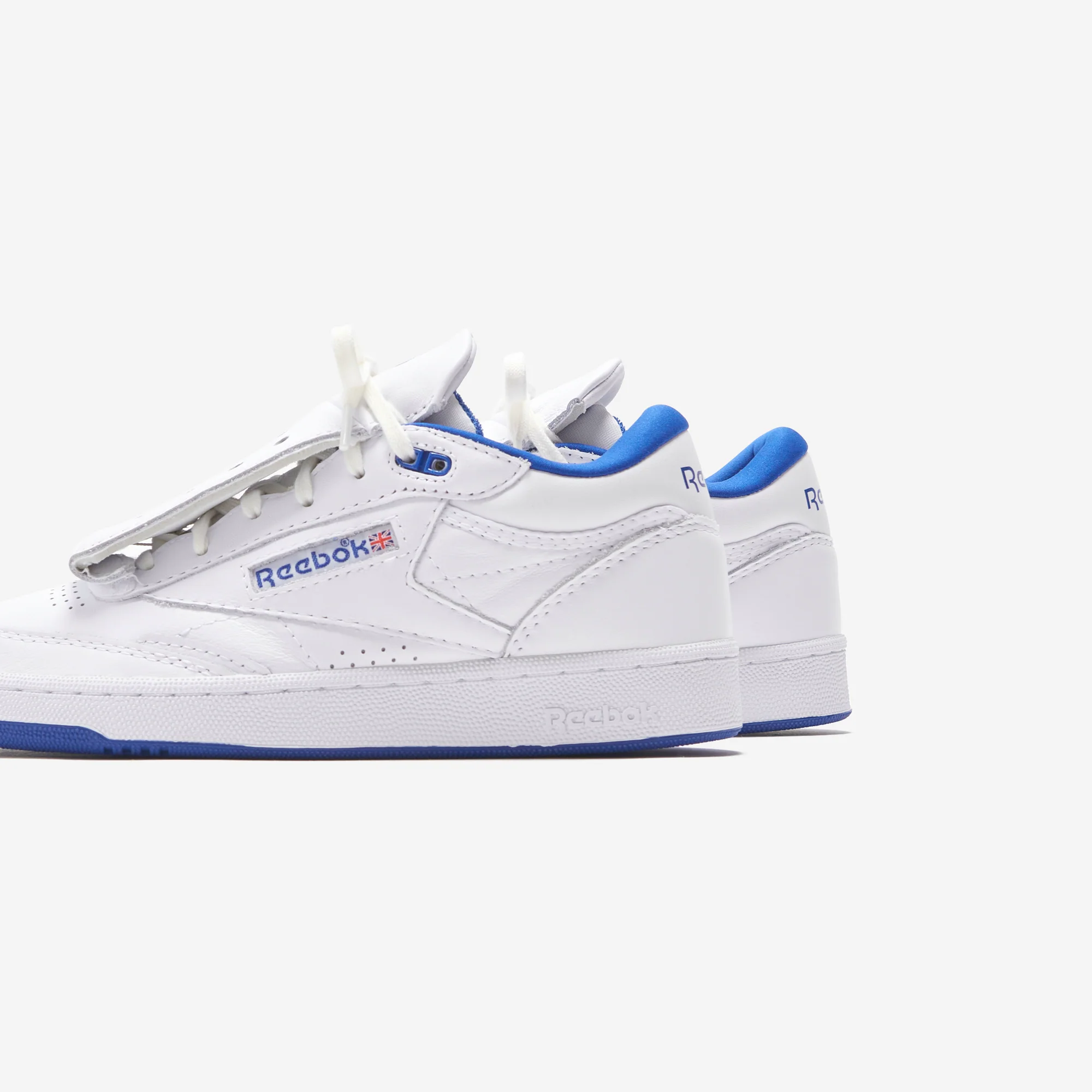 Reebok Club C Mid II Mountain Research - White / Blue - Image 4