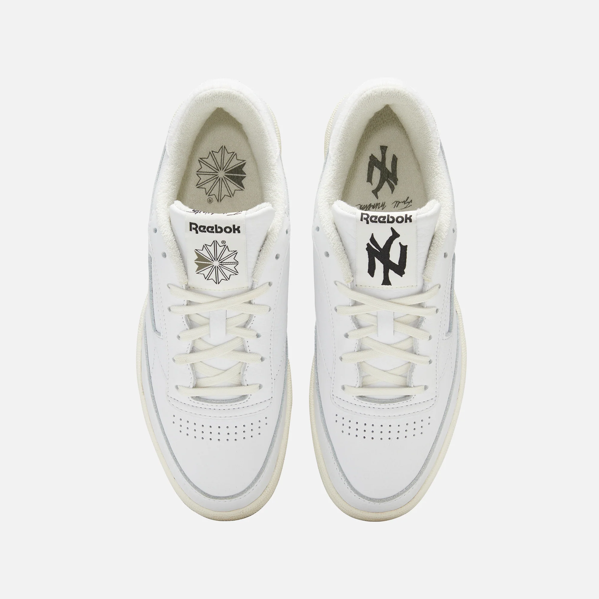 Reebok x Tyrrell Winston Club C 85 - White / Hunter Green / Classic White - Image 4
