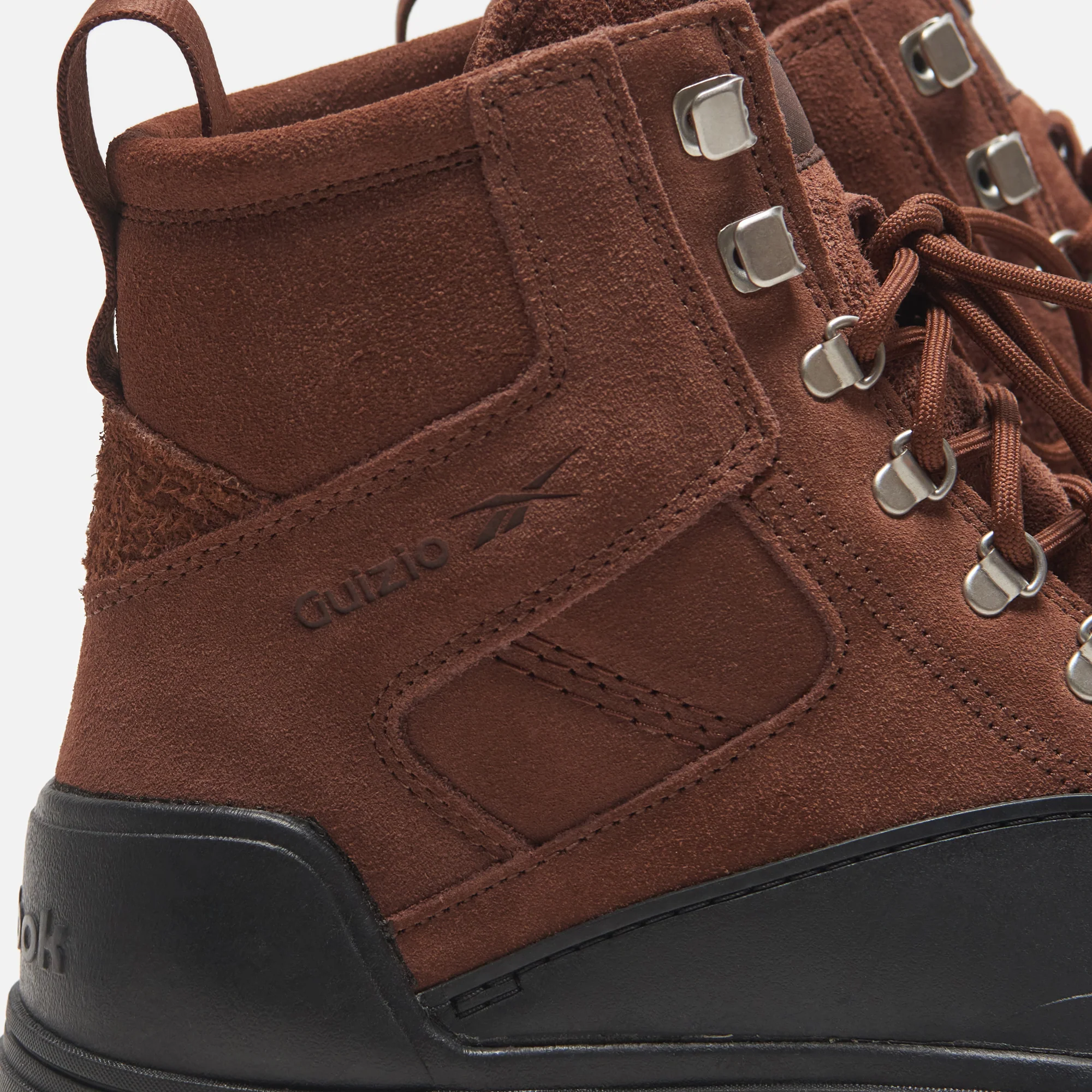 Reebok x Danielle Guizio WMNS Club C Cleated Mid - Brush Brown / Core Black / Silver - Image 5