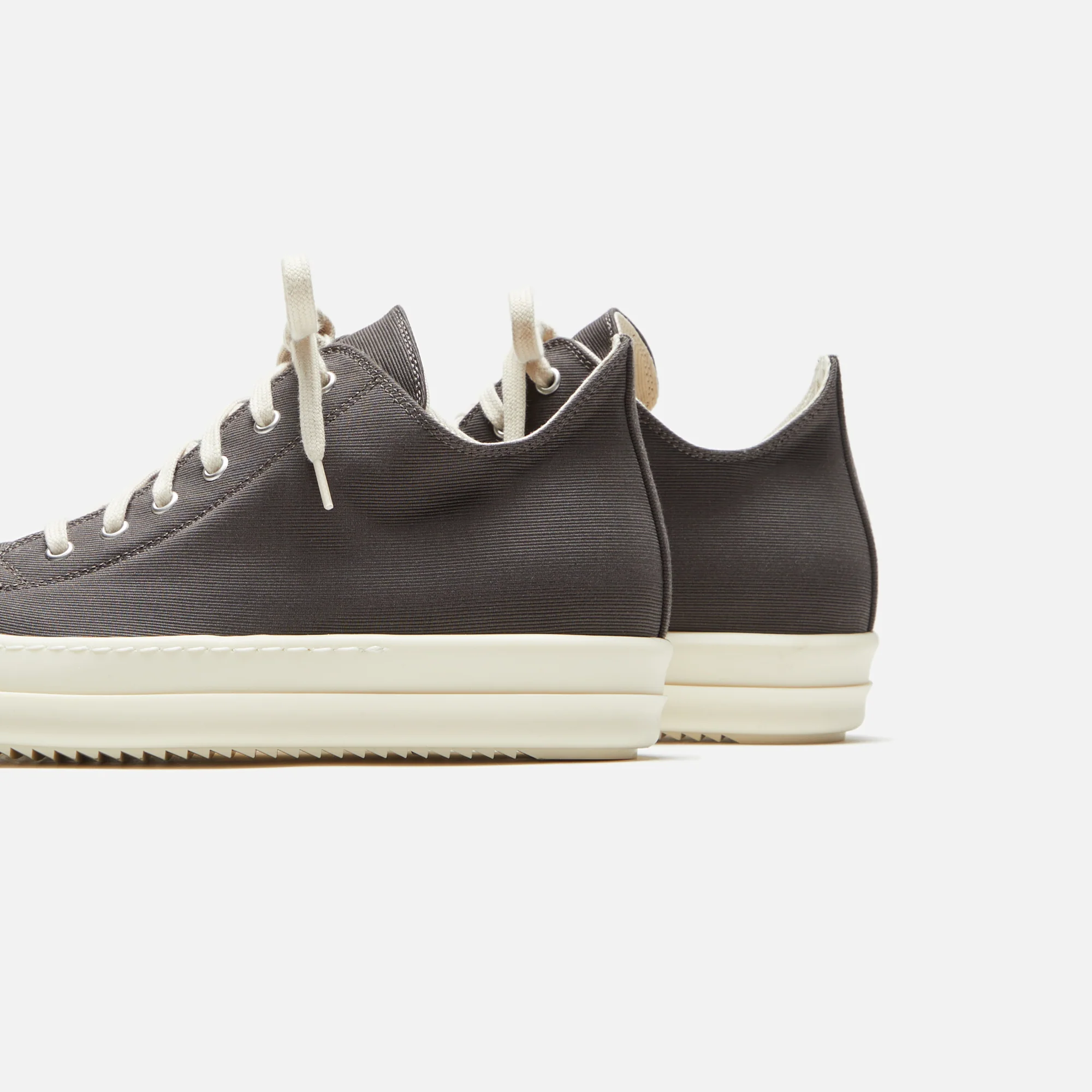 Rick Owens Vintage Low Sneakers - Dark Dust / Milk / Milk Scarpe - Image 3