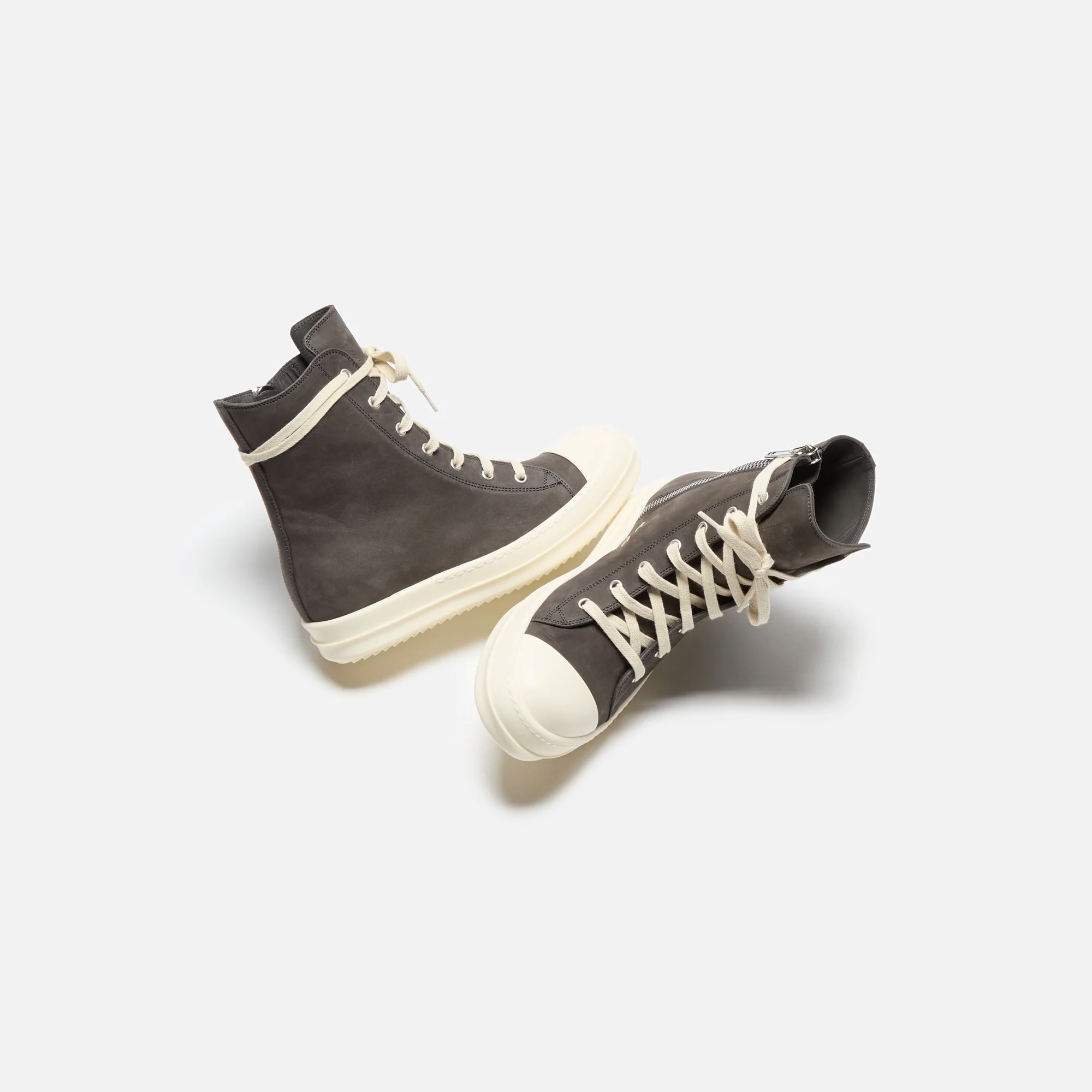 Rick Owens WMNS High Sneaker - Dark Dust - Image 4
