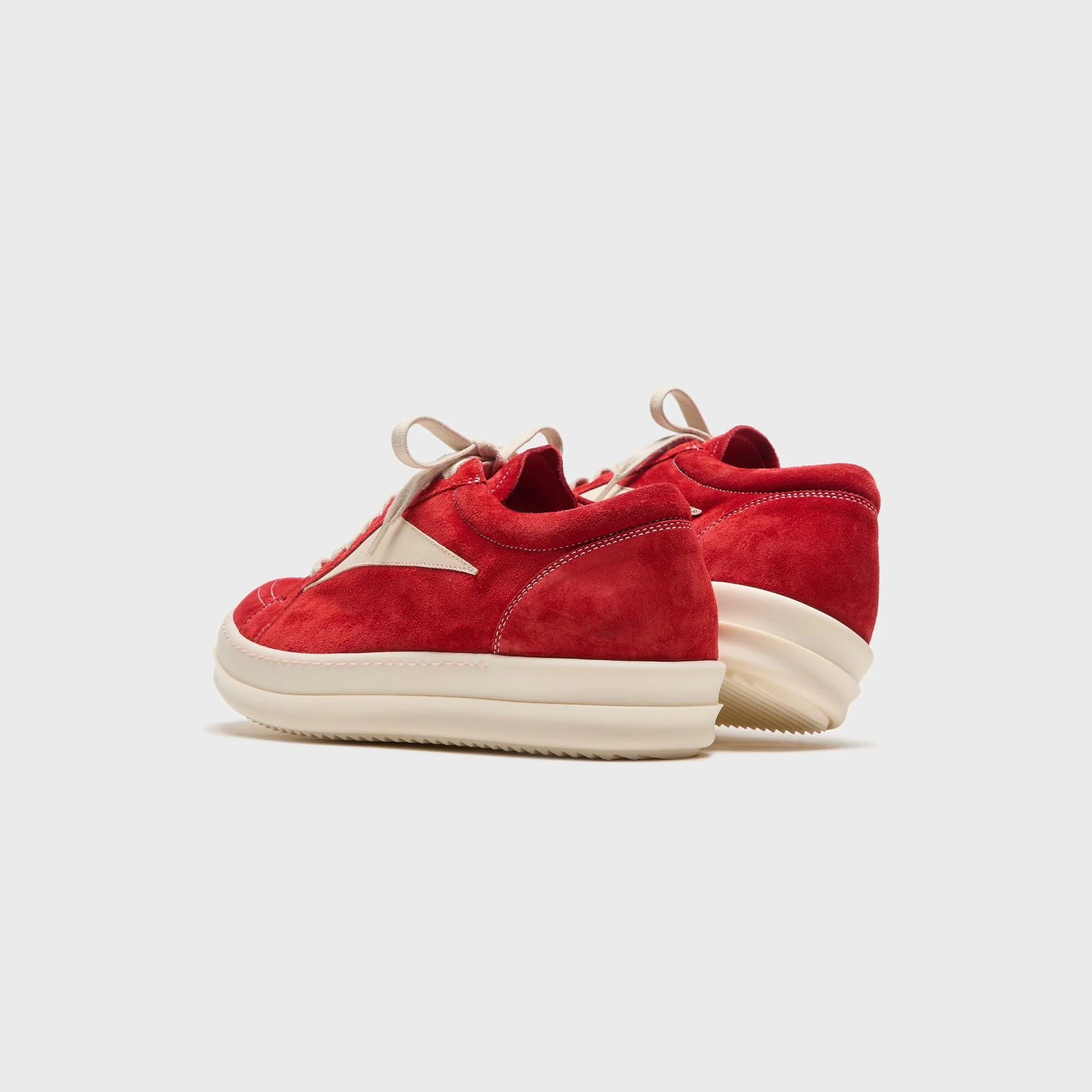Rick Owens Vintage Sneaks - Carnelian / Milk - Image 4