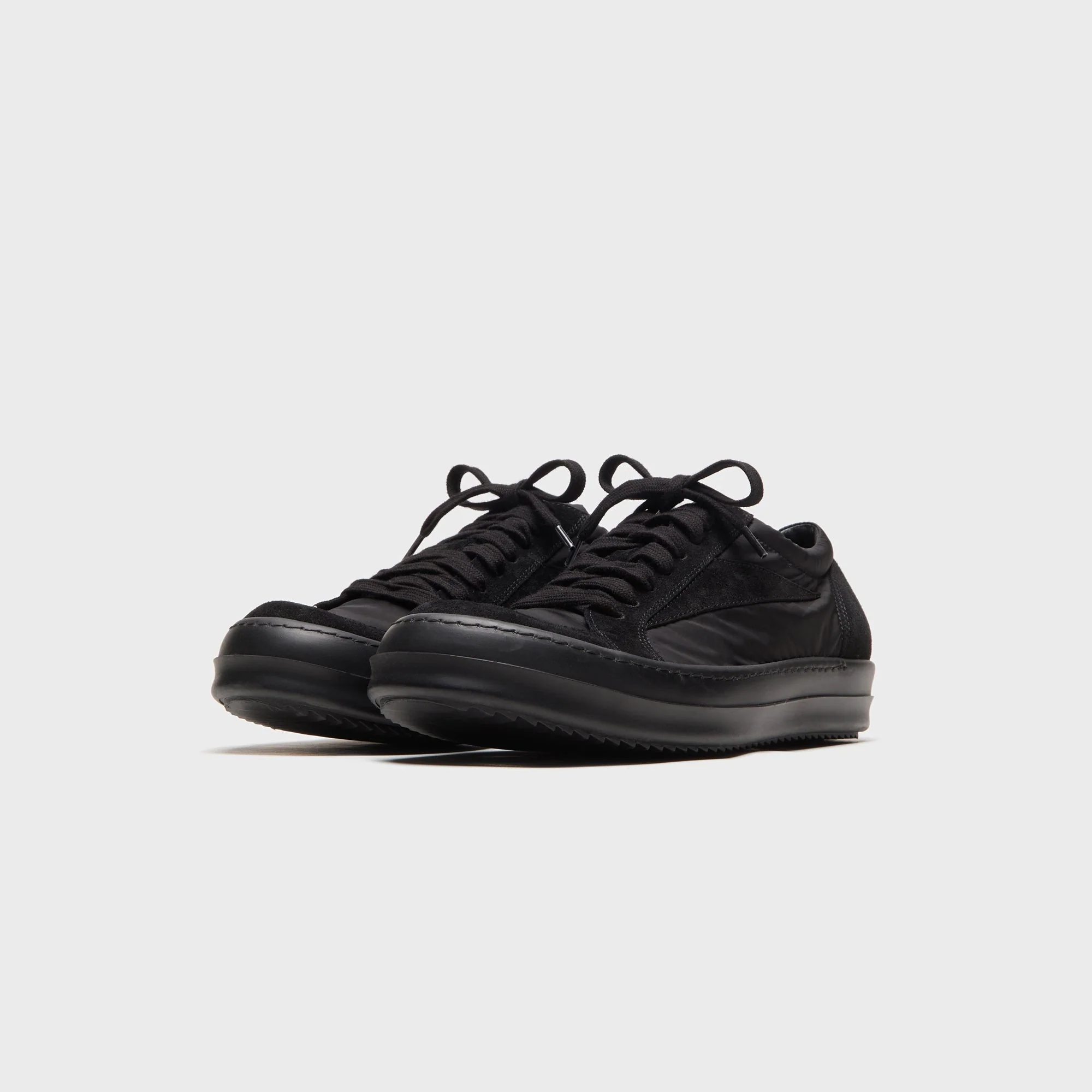 Rick Owens Vintage Lace Up Sneakers - Black - Image 2