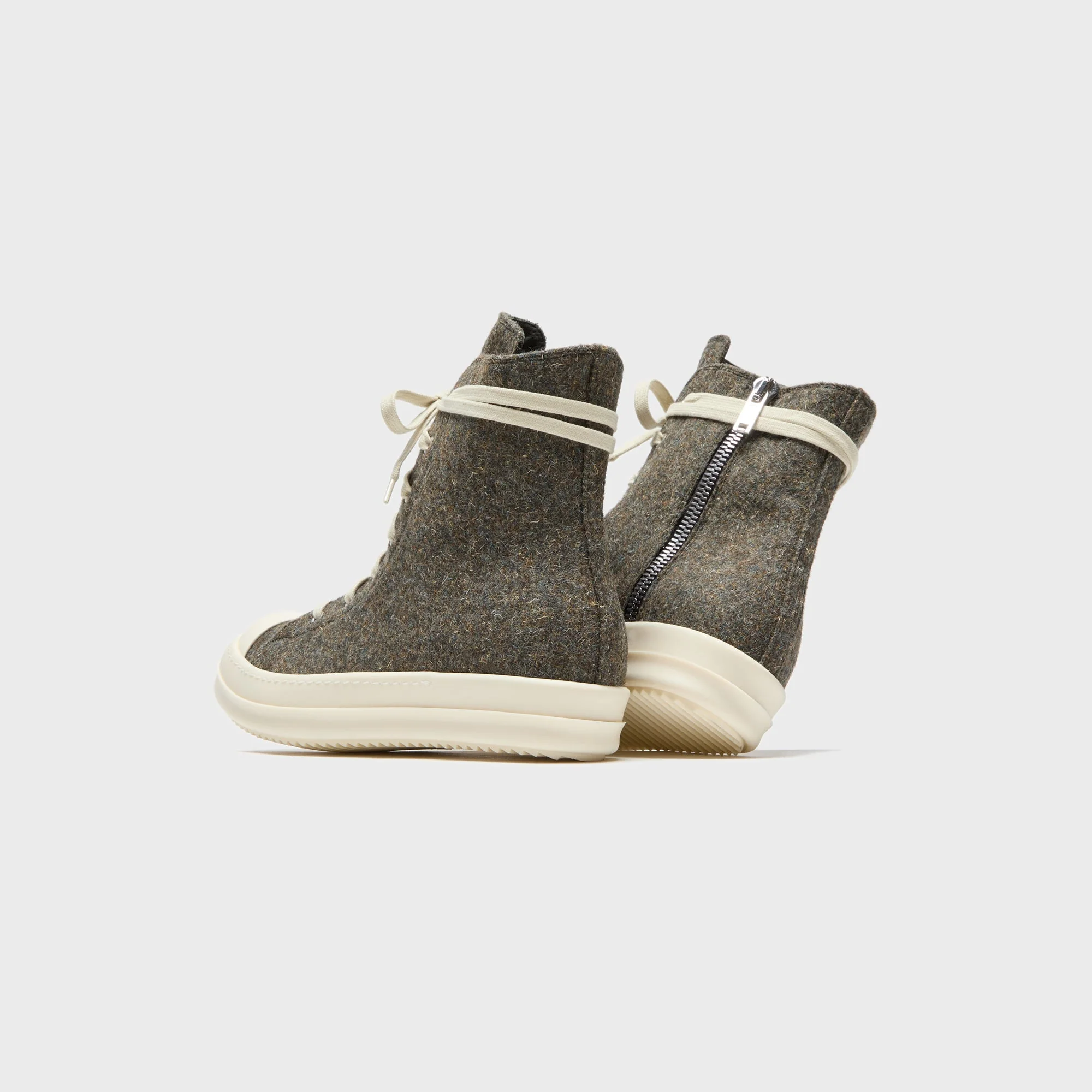 Rick Owens Scarpe Sneakers - Bosco / Milk / Milk - Image 4