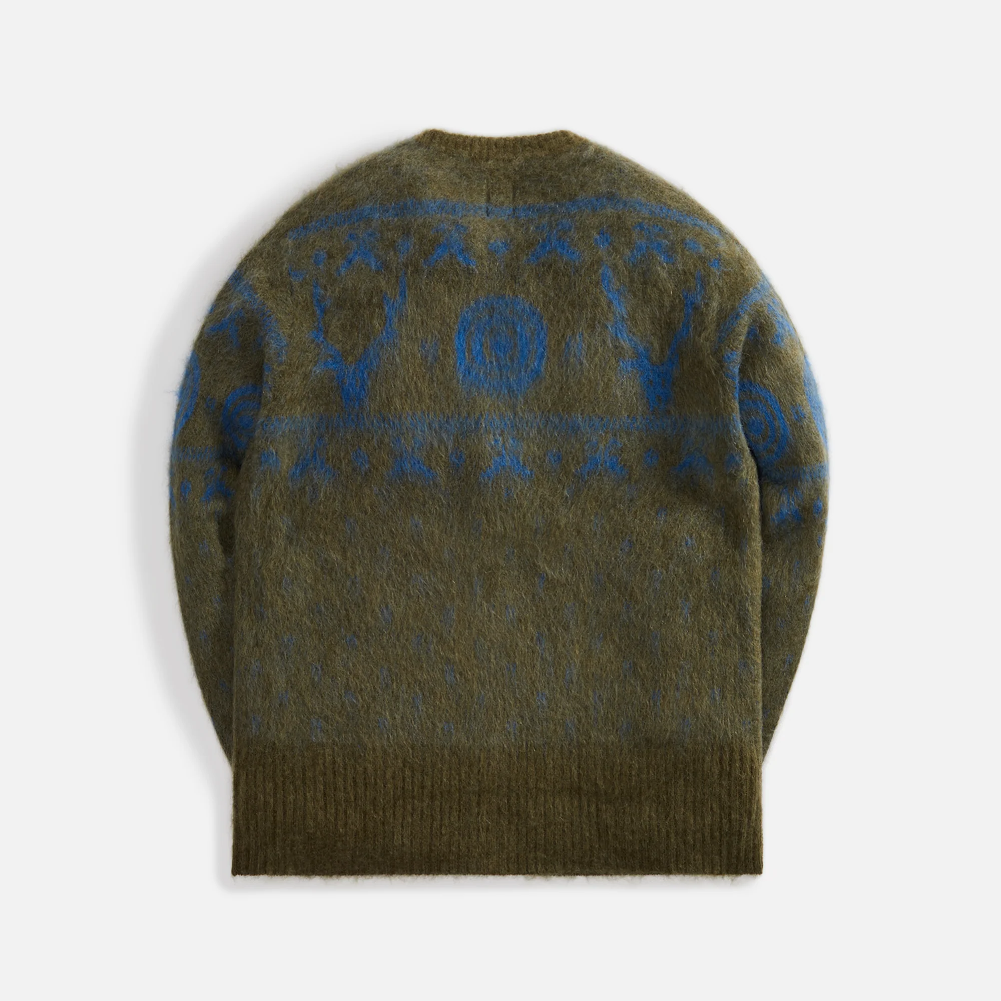 South2 West8 Loose Fit Crew Neck Cardigan S2W8 Nordic - Navy - Image 2