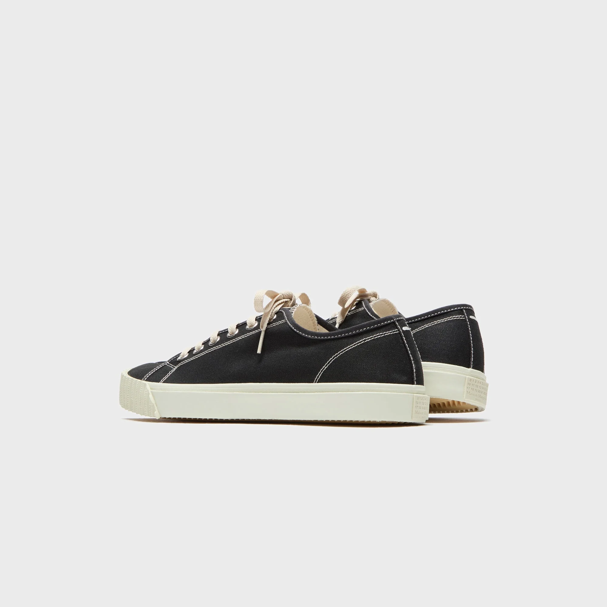 Maison Margiela Tabi Sneakers - Black / White - Image 4