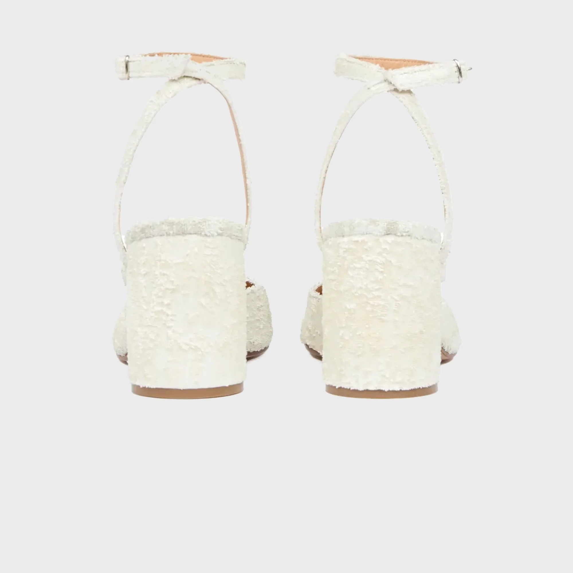 Maison Margiela Sandal Pump H80 - White Pearly - Image 4