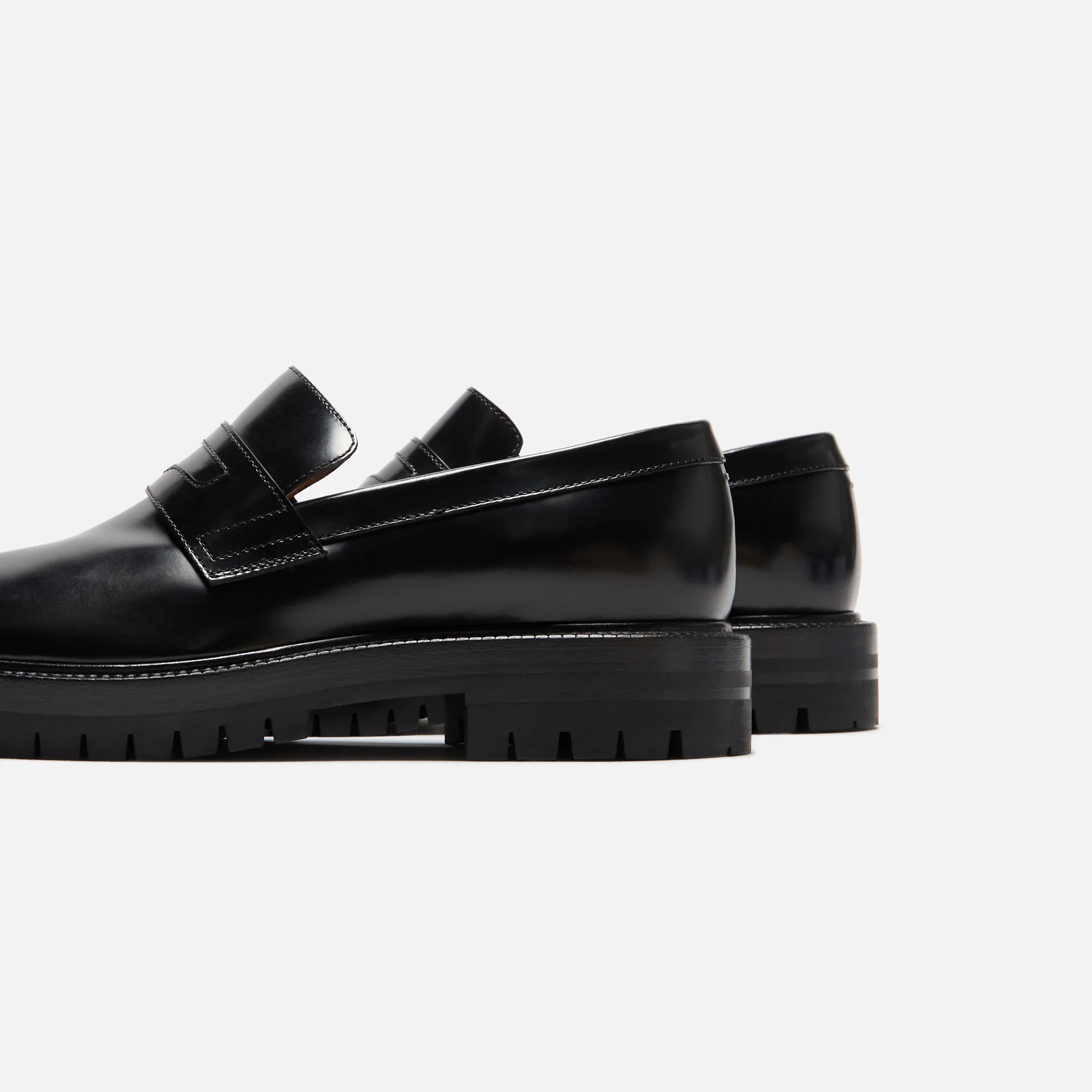 Maison Margiela WMNS Tabi County Loafer - Black - Image 3