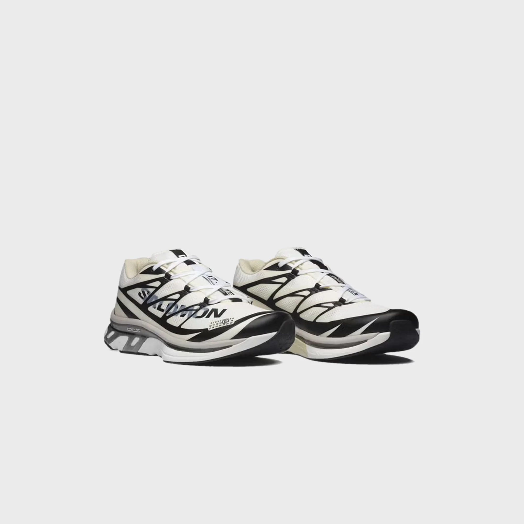 MM6 Maison Margiela x Salomon WMNS XT - Vanilla Ice / Black / Green Haze - Image 2