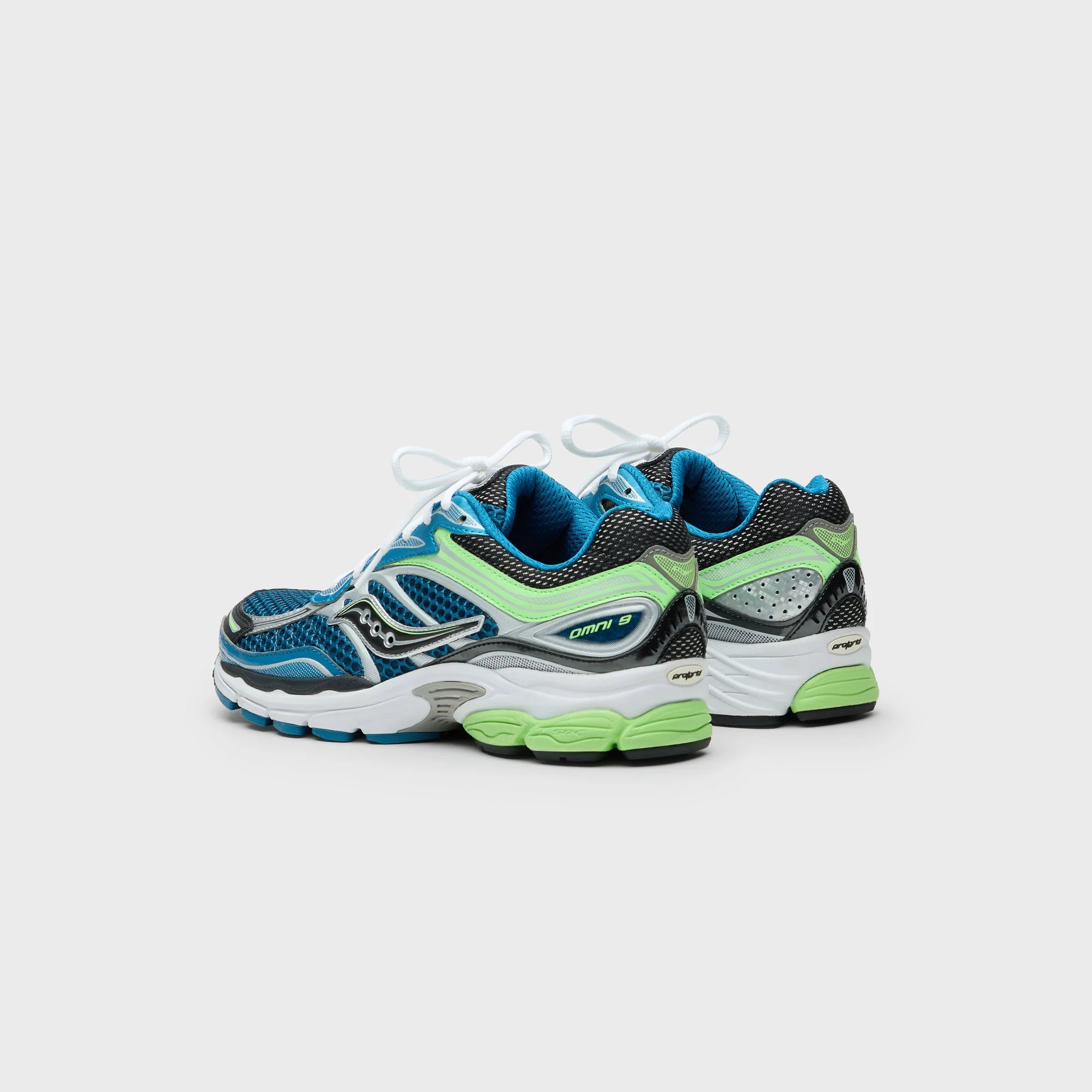 Saucony Progrid Omni 9 - Blue / Lime - Image 4