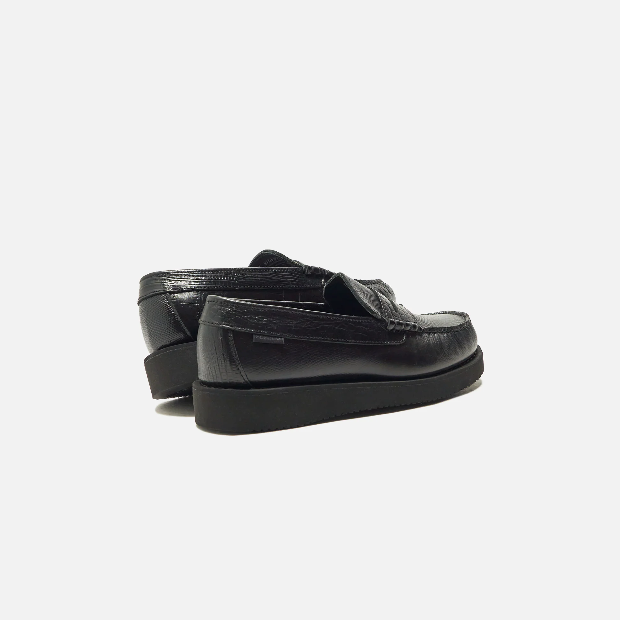 Sebago x Engineered Garments Loafer - Exotic Black - Image 2
