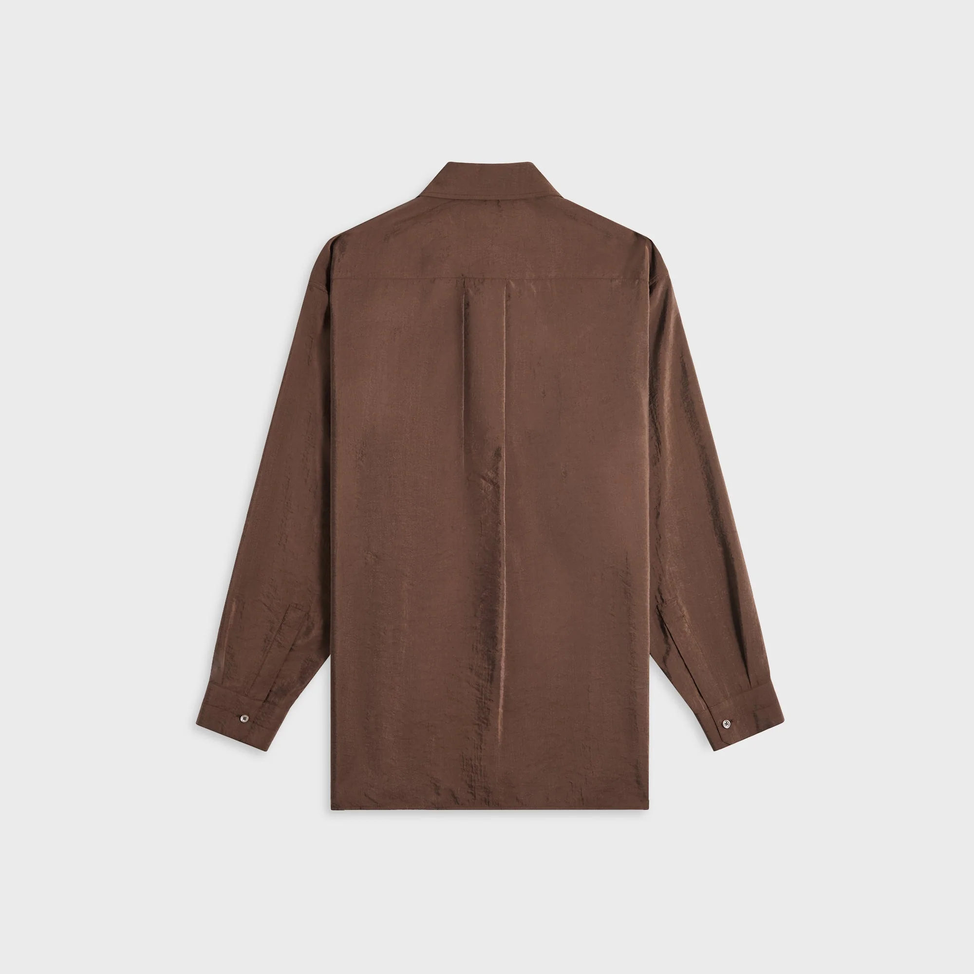 Lemaire Convertible Collar Shirt - Brunette - Image 2