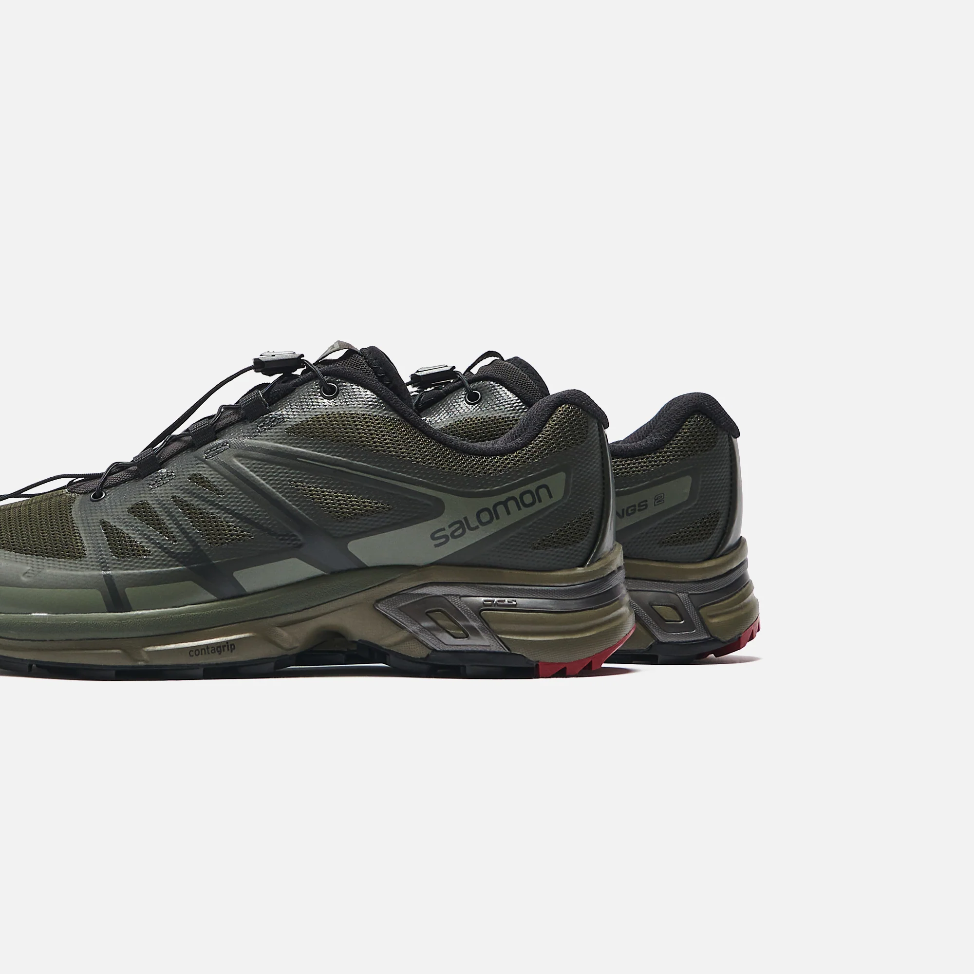 Salomon XT WINGS 2 Advanced - Peat / Castor Grey / Bungee Cord - Image 3