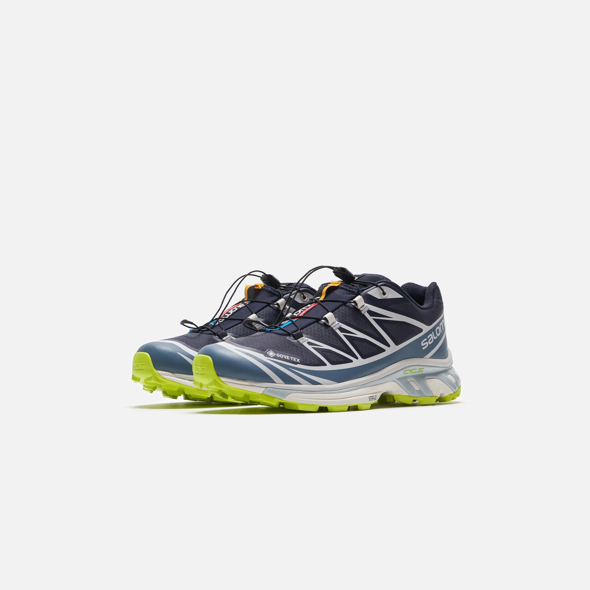 Salomon XT-6 GTX - Night Sky / China Blue / Acid Lime - Image 2