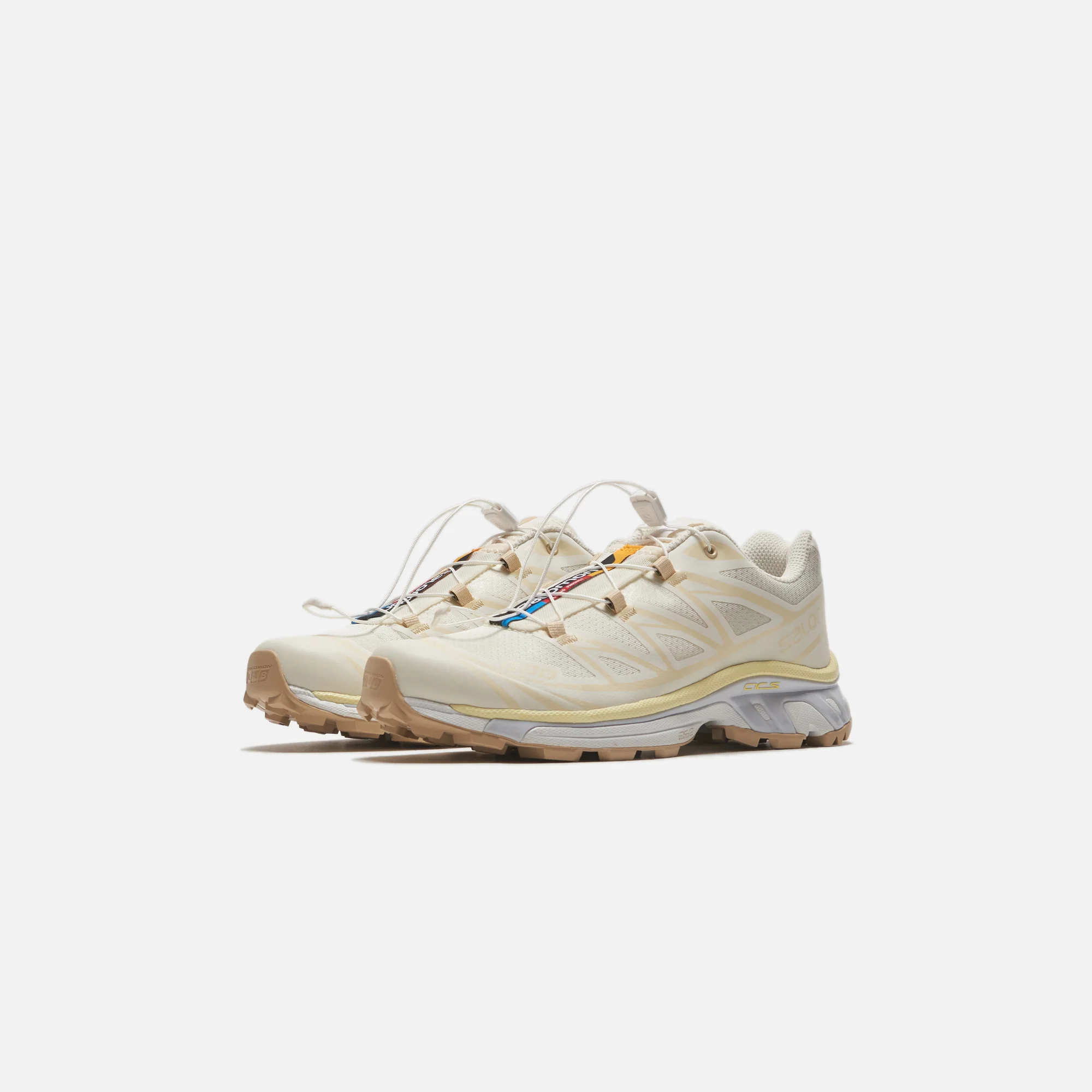 Salomon XT-6 - Vanilla Ice / Yellow Iris / Arctic Ice - Image 2