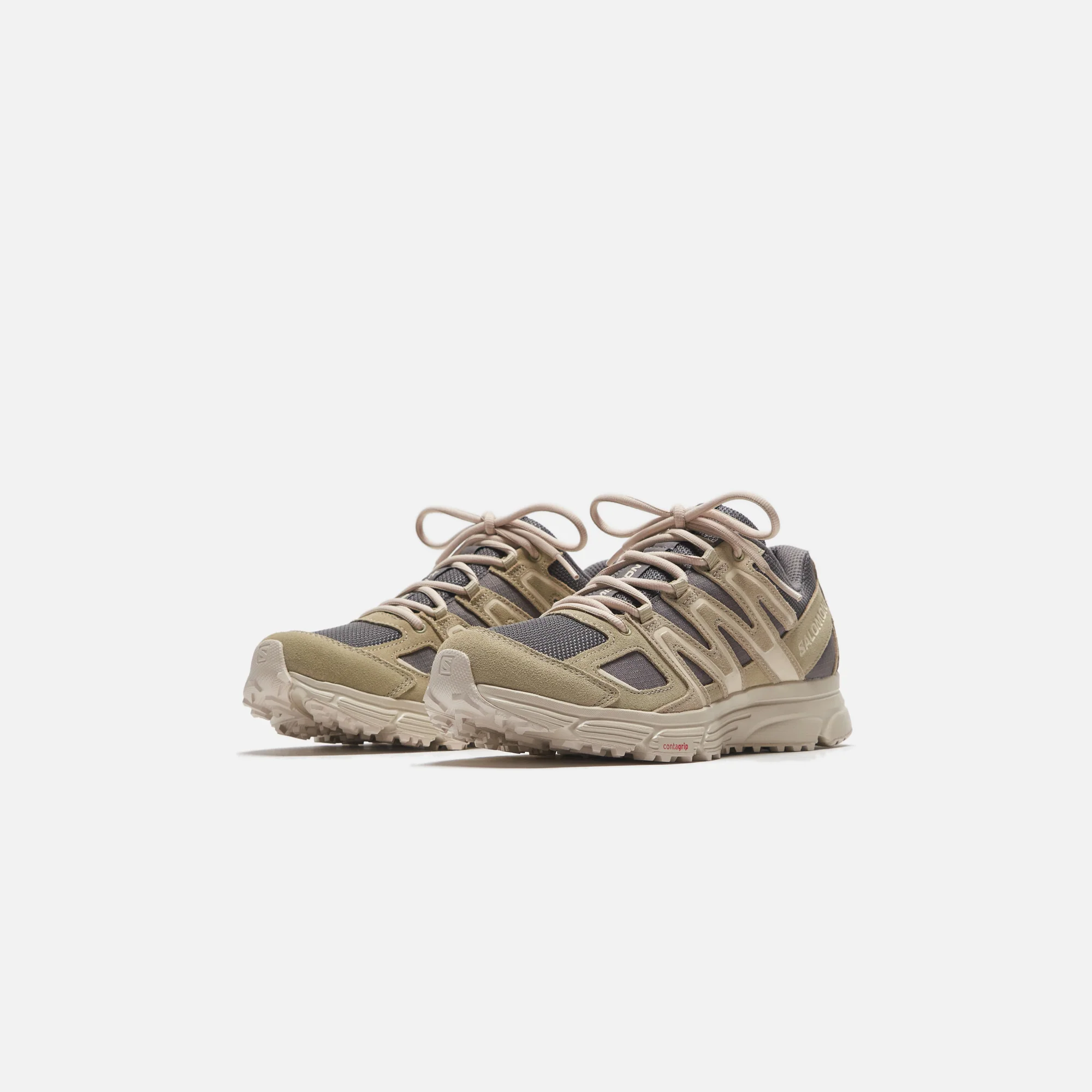 Salomon X-Mission 4 Suede - Pewter / Moss Gray / Moth - Image 2