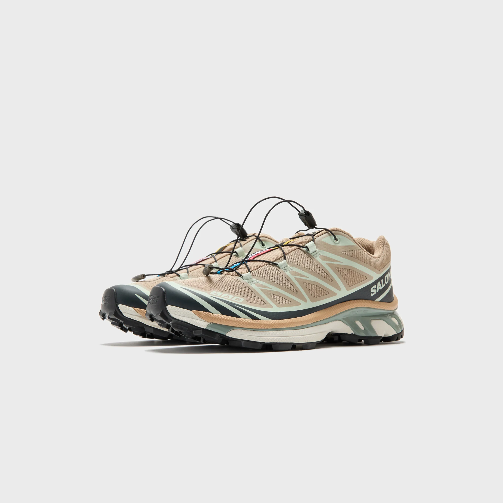 Salomon XT-6 - Oxford Tan / Carbon / Clearly Aqua - Image 2