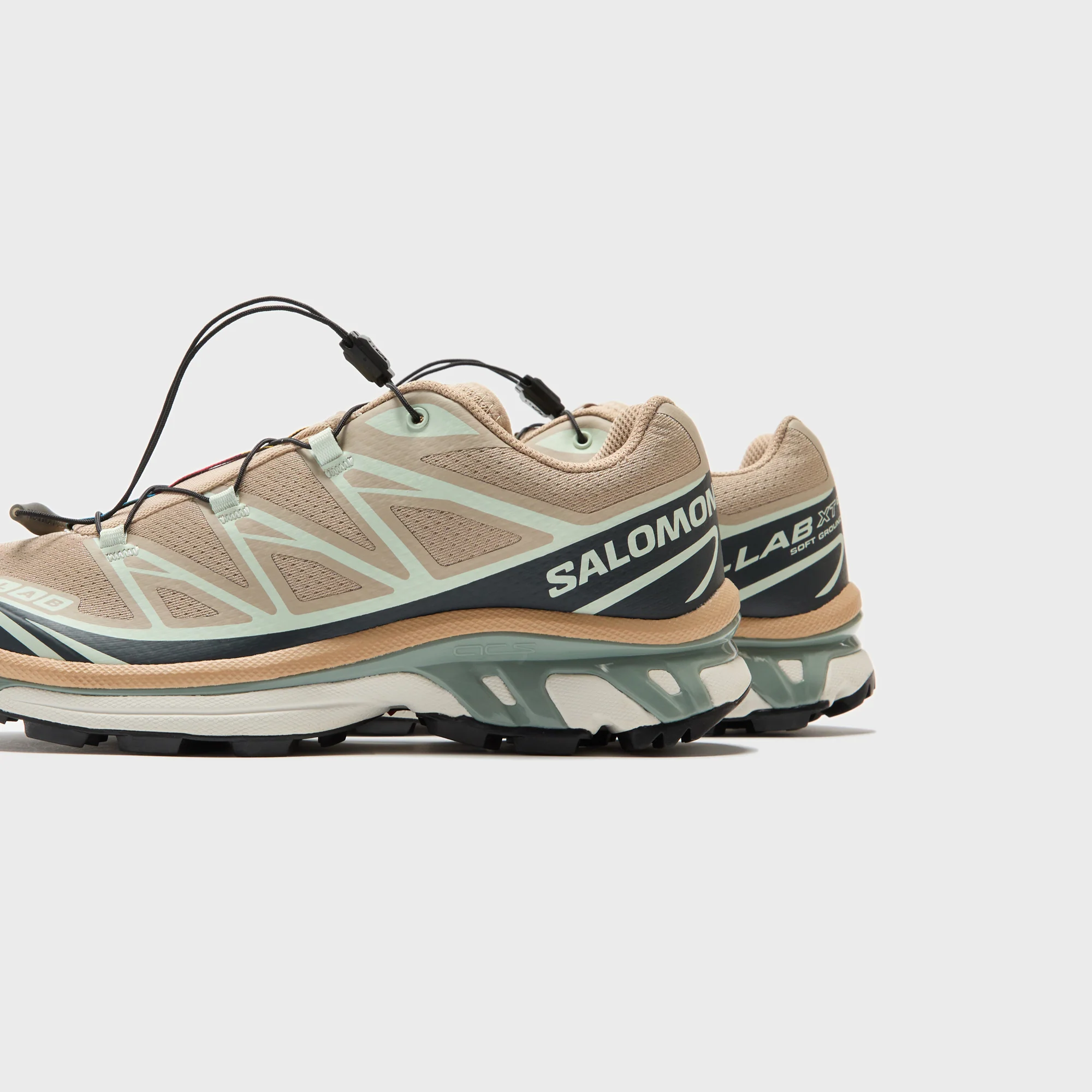 Salomon XT-6 - Oxford Tan / Carbon / Clearly Aqua - Image 3