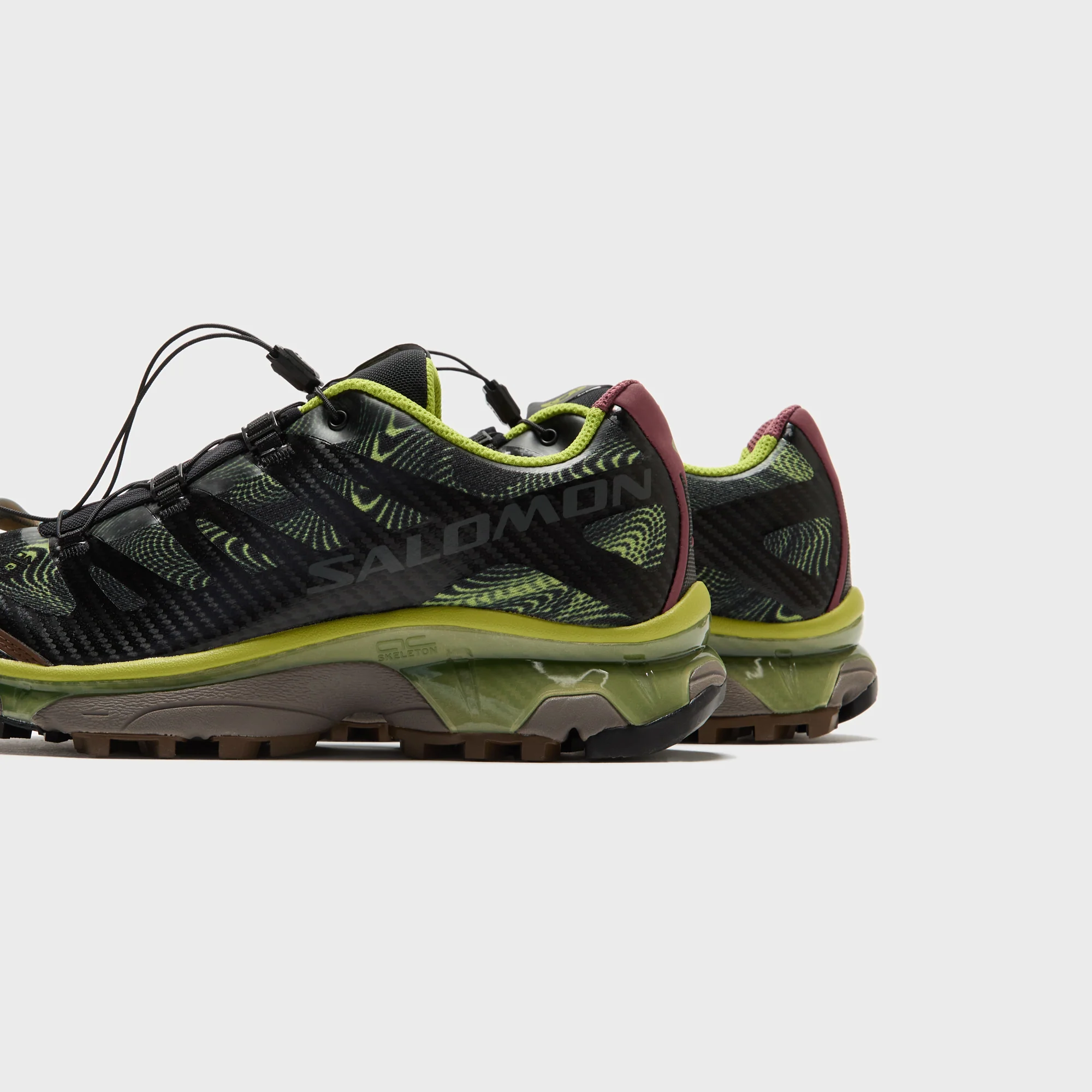 Salomon XT-4 OG Rave at Dawn - Black / Dark Citron / Nocturne - Image 3