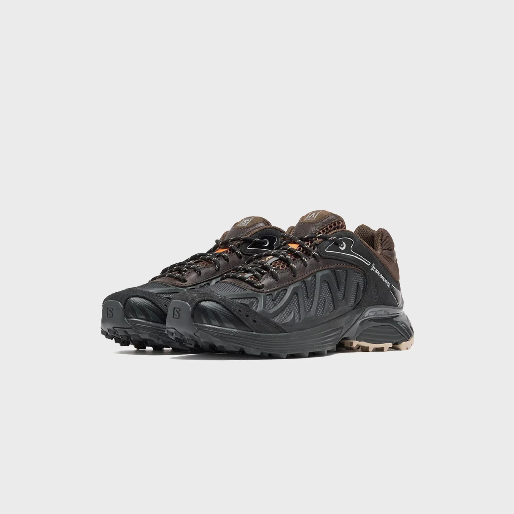 Salomon x Aries XT-Whisper - Black / Earth Brown / Asphalt - Image 2