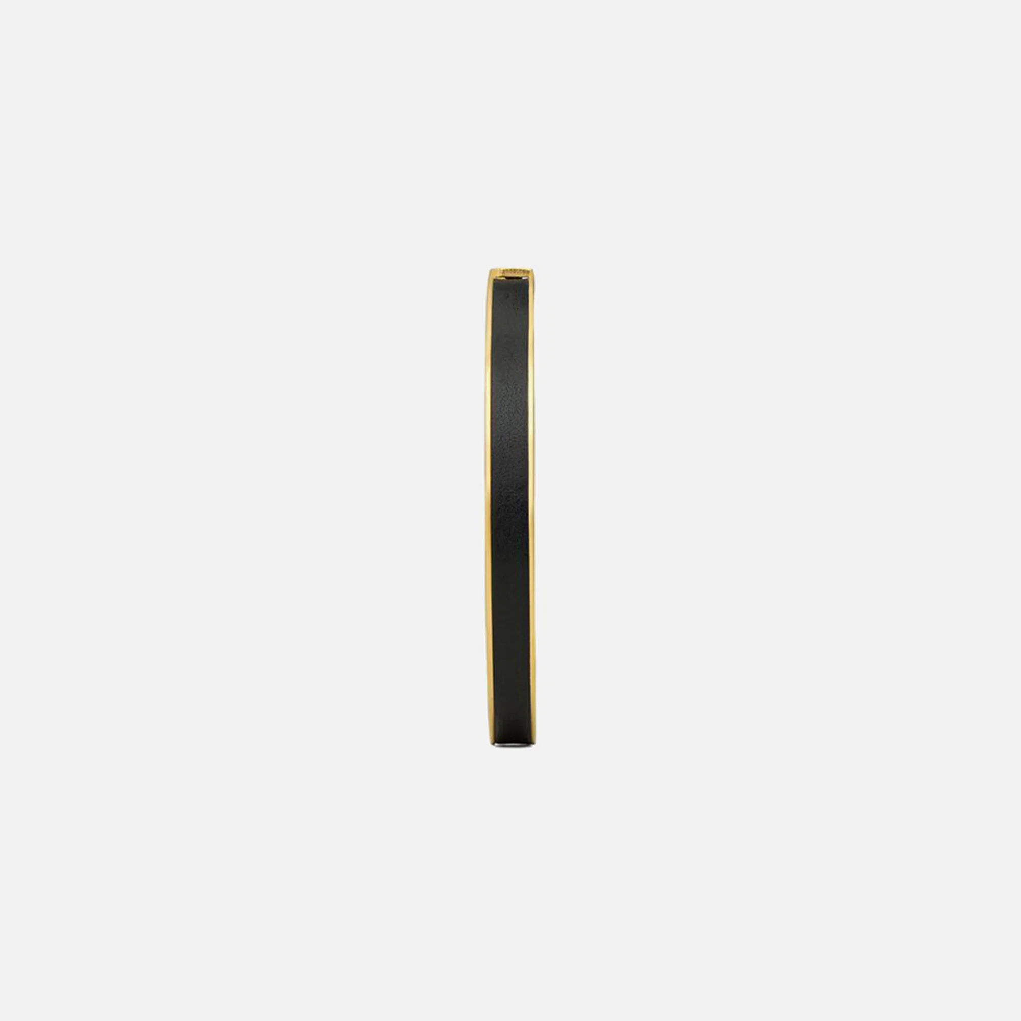 Saint Laurent Thin Bracelet - Black / Gold - Image 3