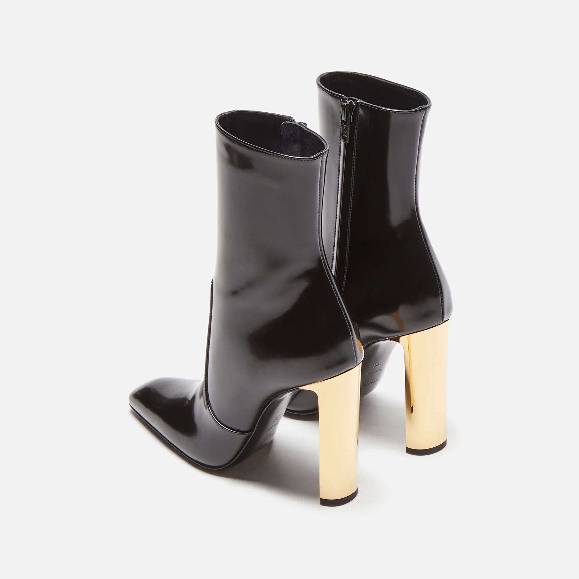 Saint Laurent Auteuil 105 Bootie Spazzolato Noir - Black - Image 4