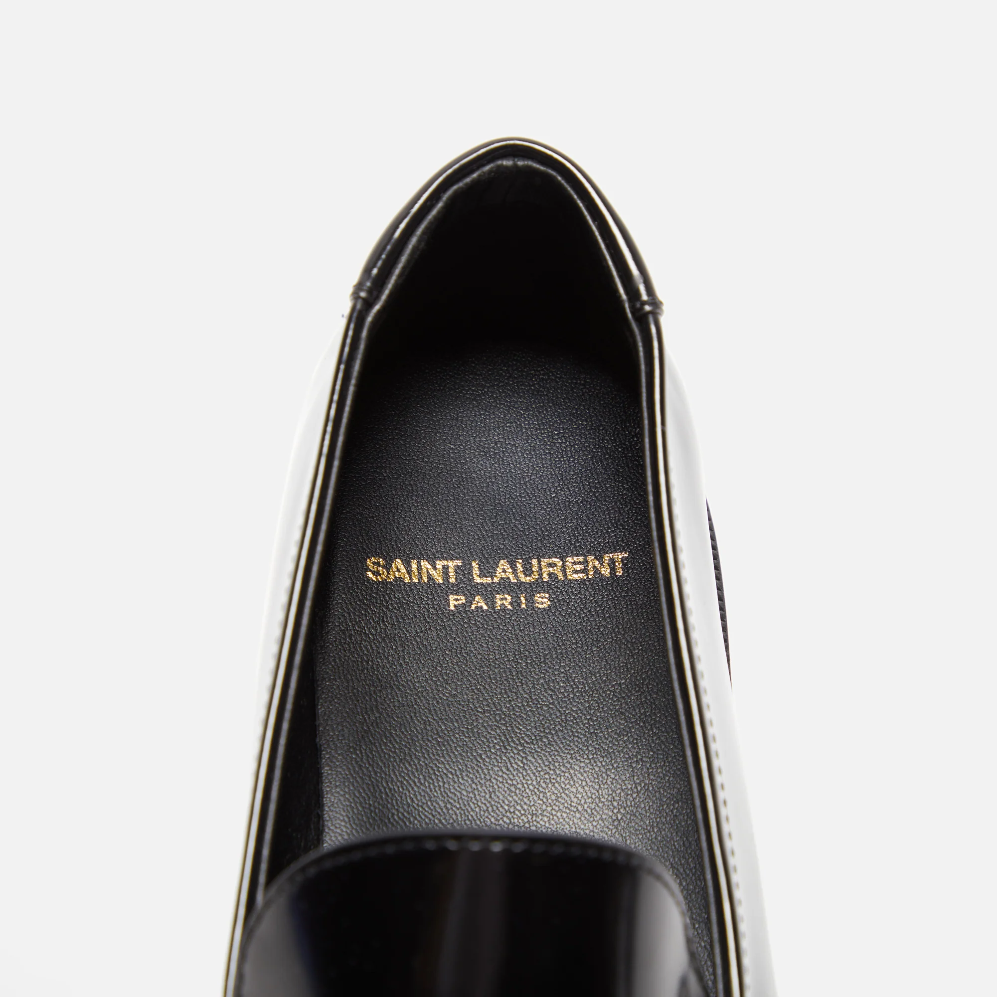 Saint Laurent Le Loafer 15 Plain Vamp Studs Master - Noir - Image 8