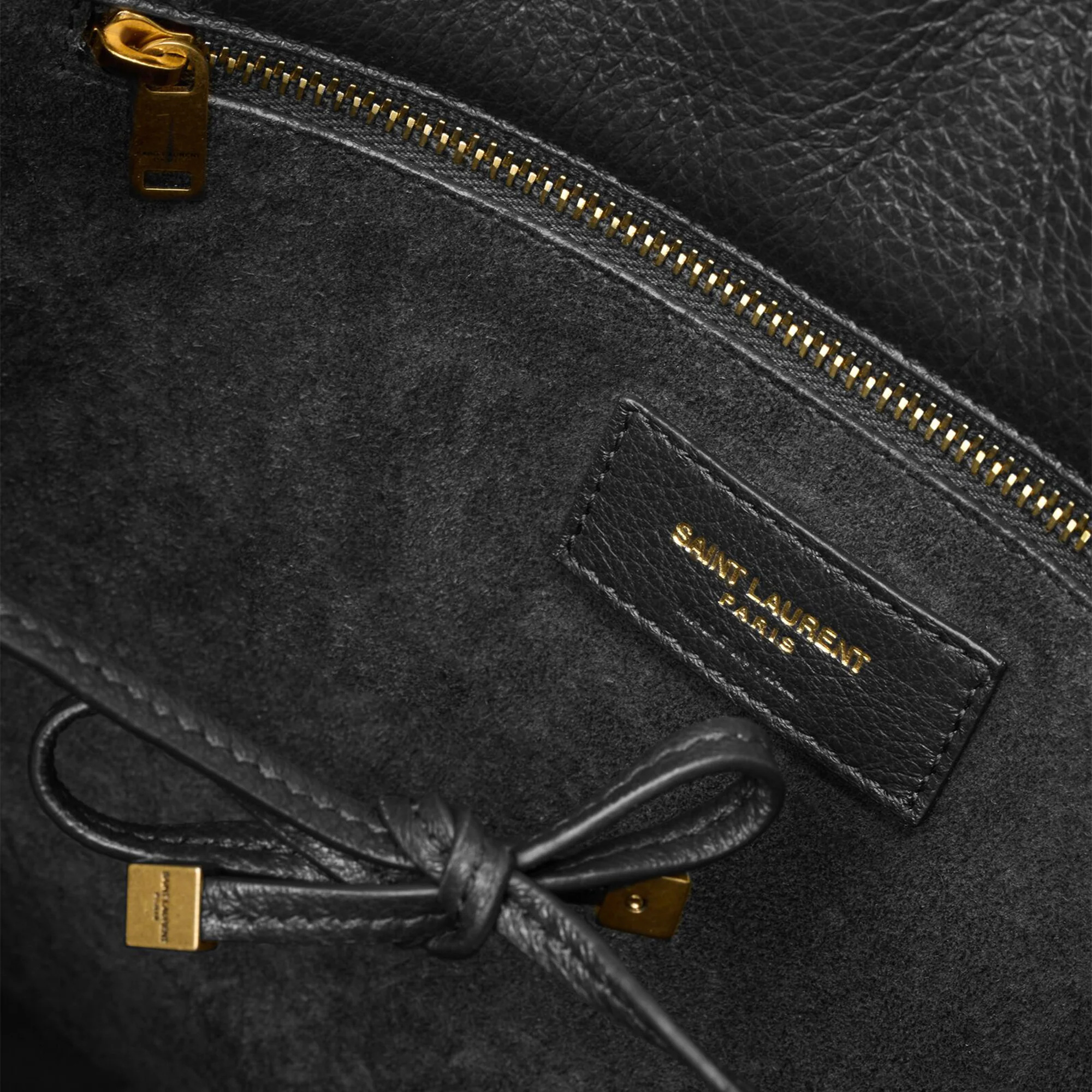 Saint Laurent Le 5A7 Shop Tote Bag - Noir - Image 4