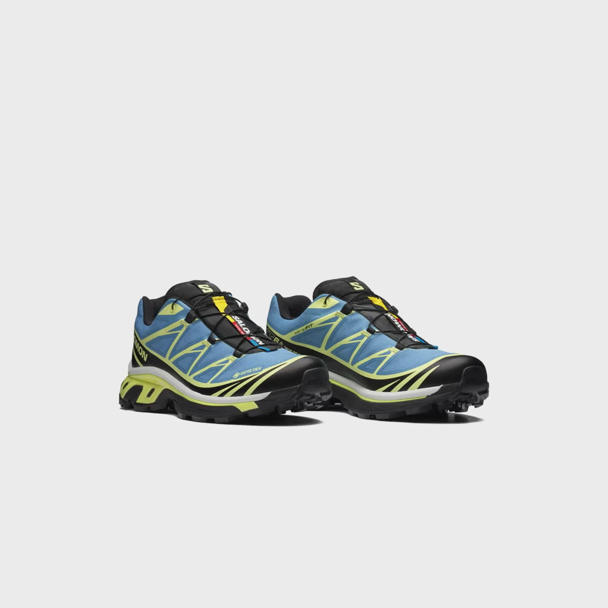 Salomon XT-6 GORE-TEX - Niagara / Sunny Lime - Image 2
