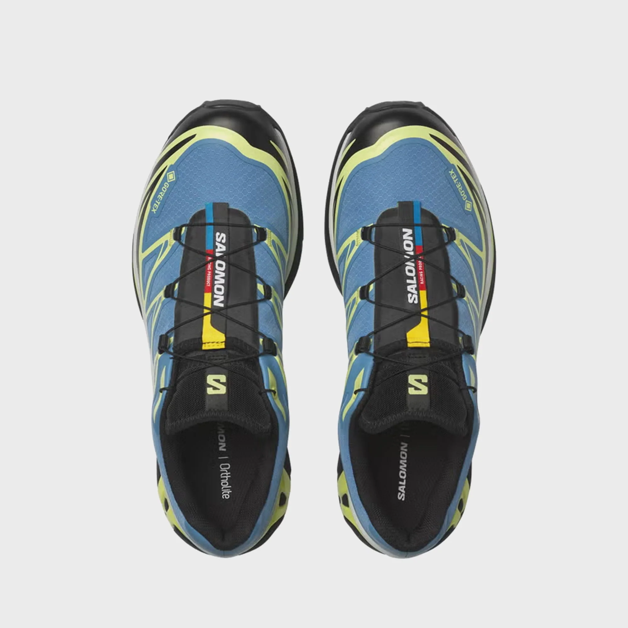 Salomon XT-6 GORE-TEX - Niagara / Sunny Lime - Image 3