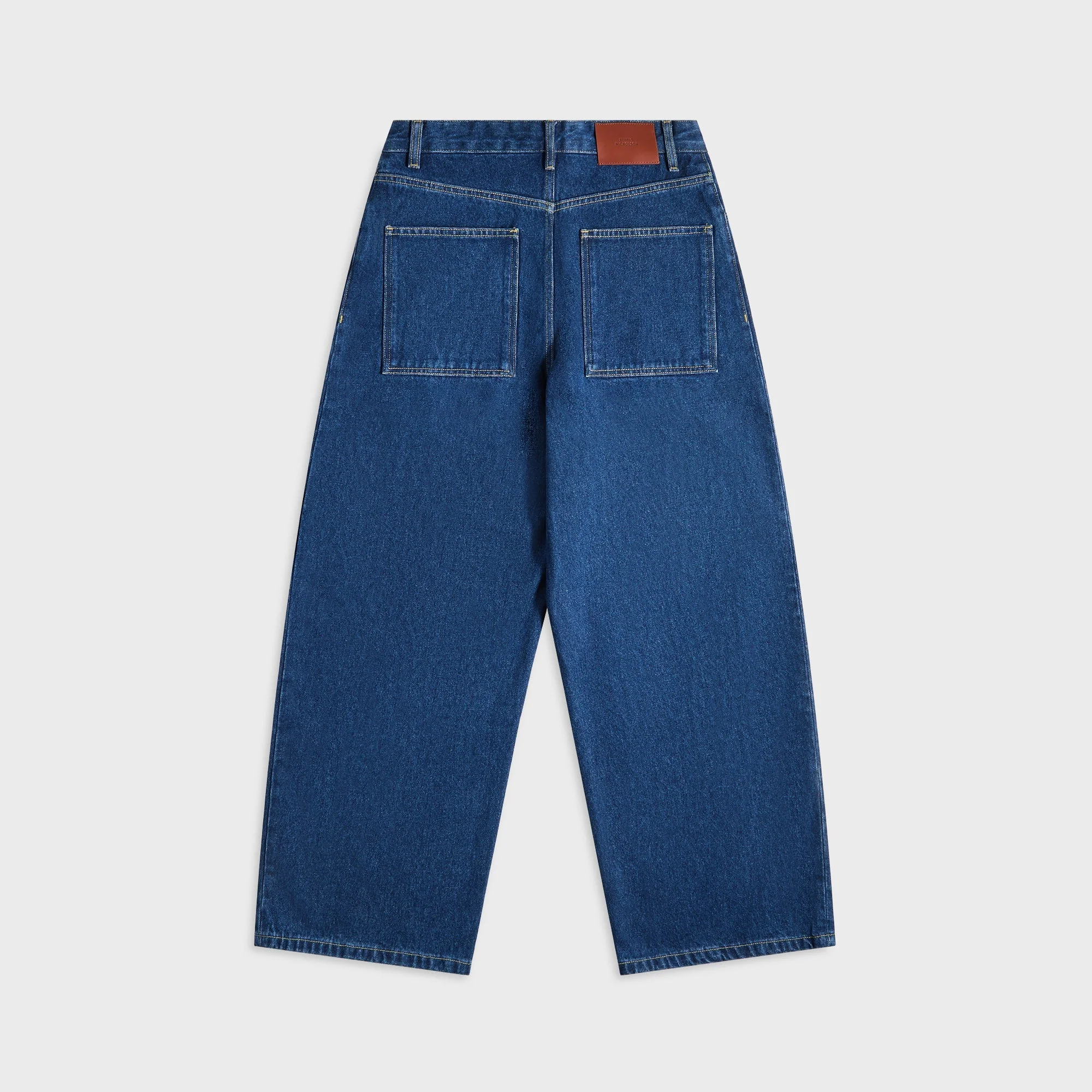 Studio Nicholson Volume Pant - Indigo Wash - Image 2