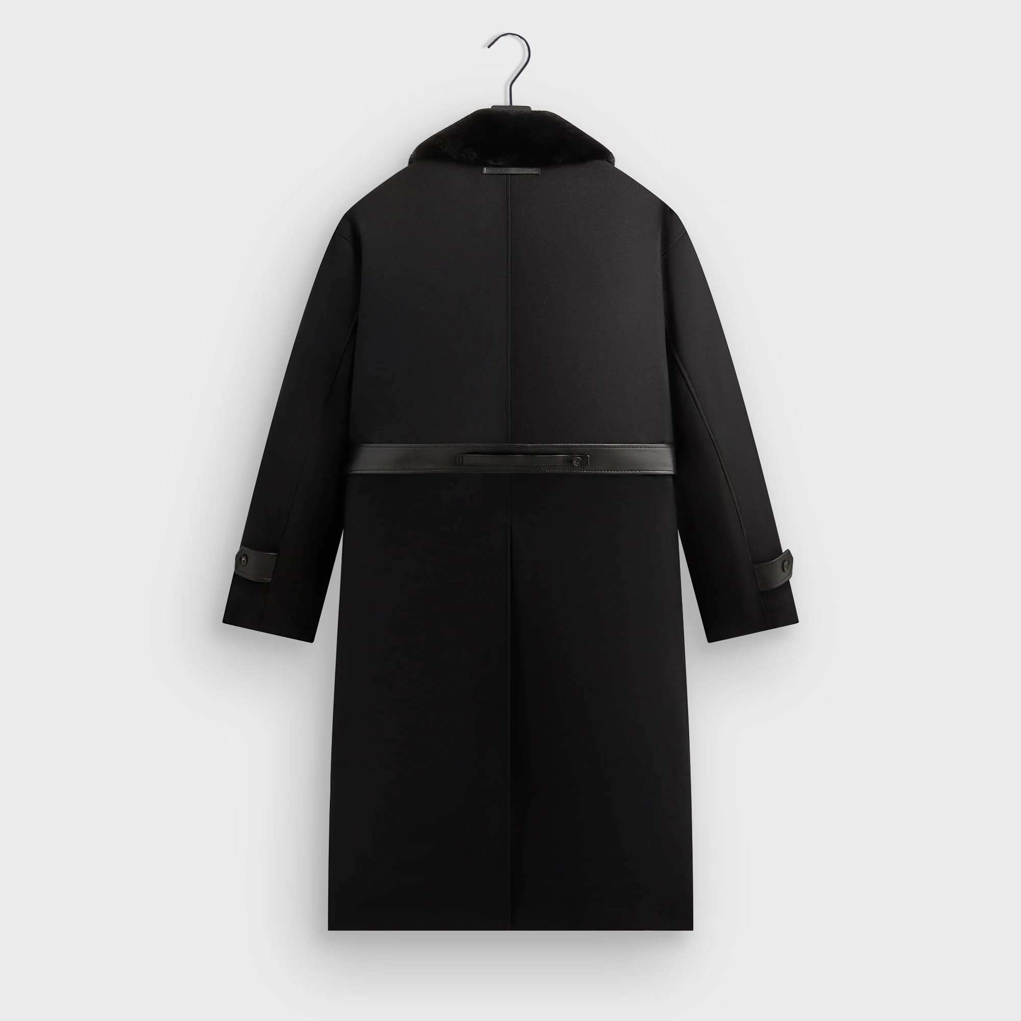 Kith 101 for ssstein Double Lapeled Double Breasted Coat - Black - Image 4