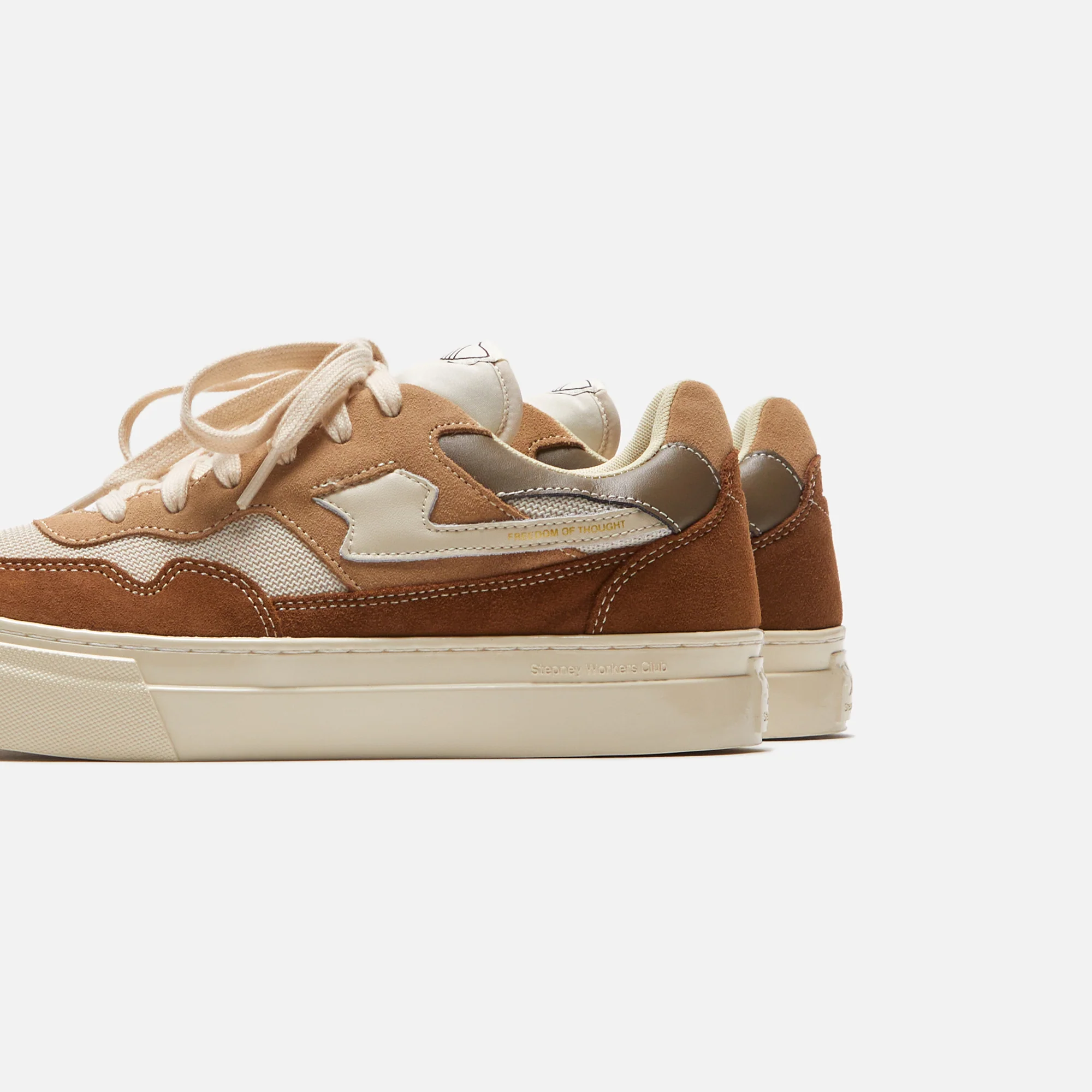 Stepney Workers Club Pearl S-Strike Suede - Mix Bark - Image 3