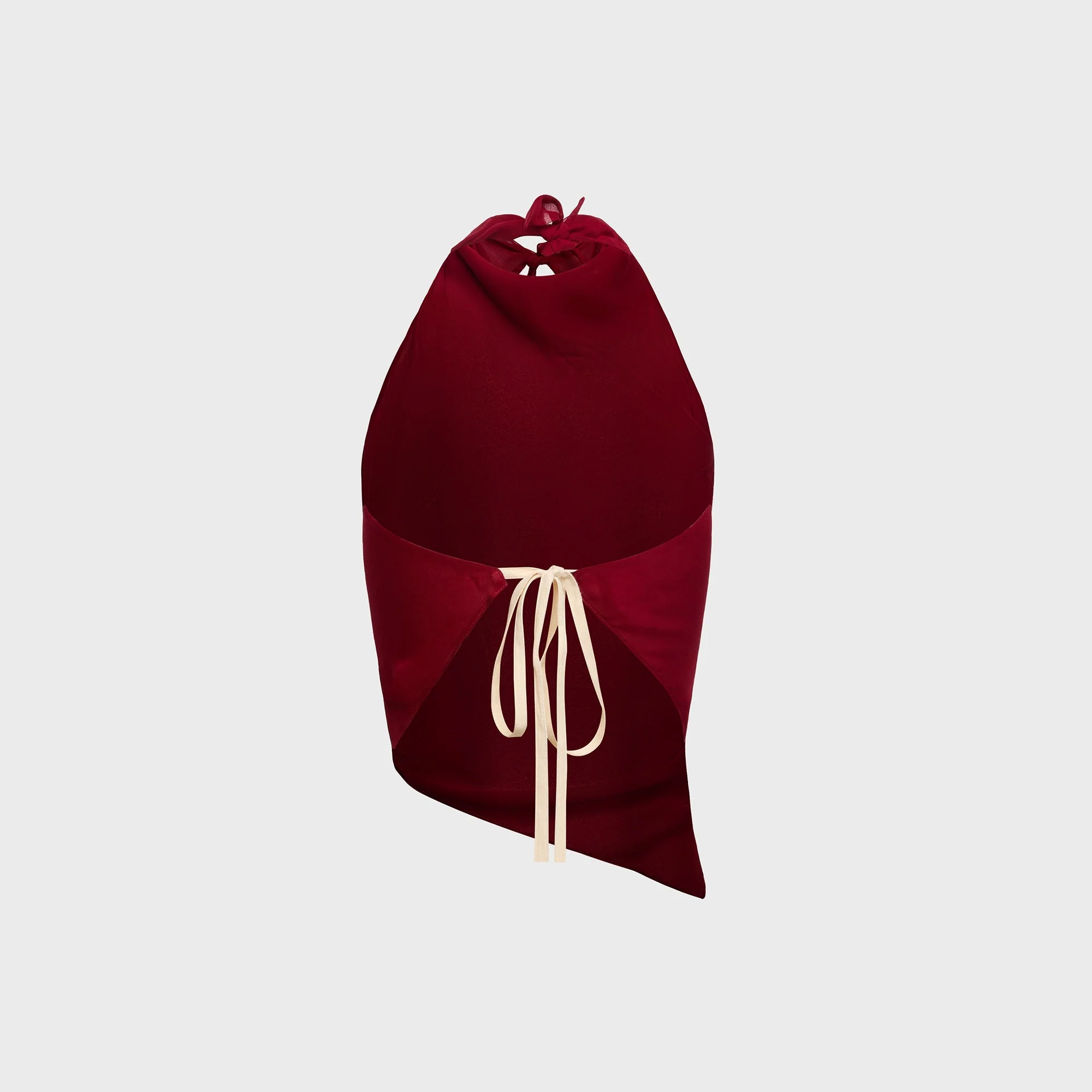 Tae Park Sheer Kite Top - Wine - Image 2