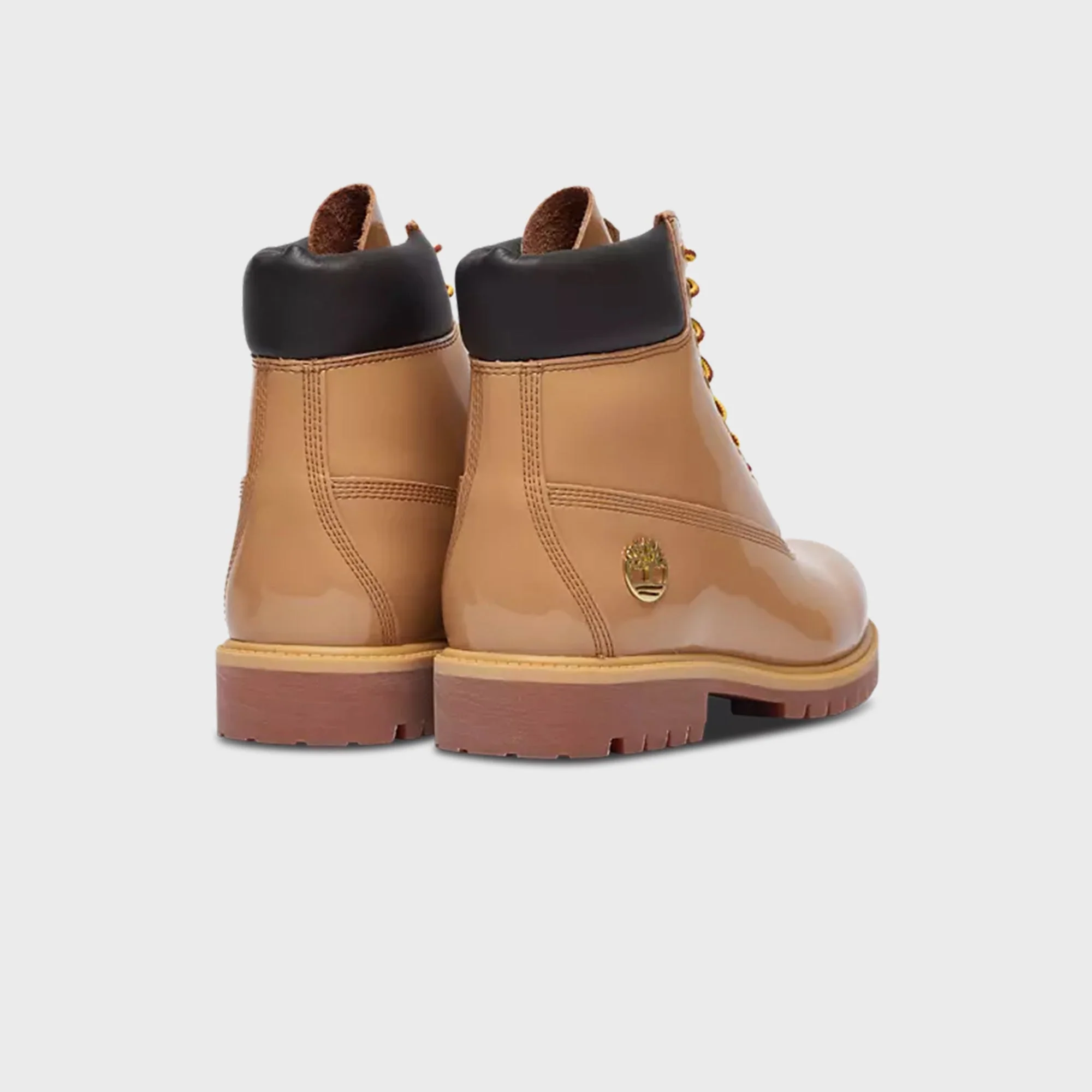 Timberland WMNS 6-Inch Lace Up Waterproof Boot - Beige Full-Grain - Image 5