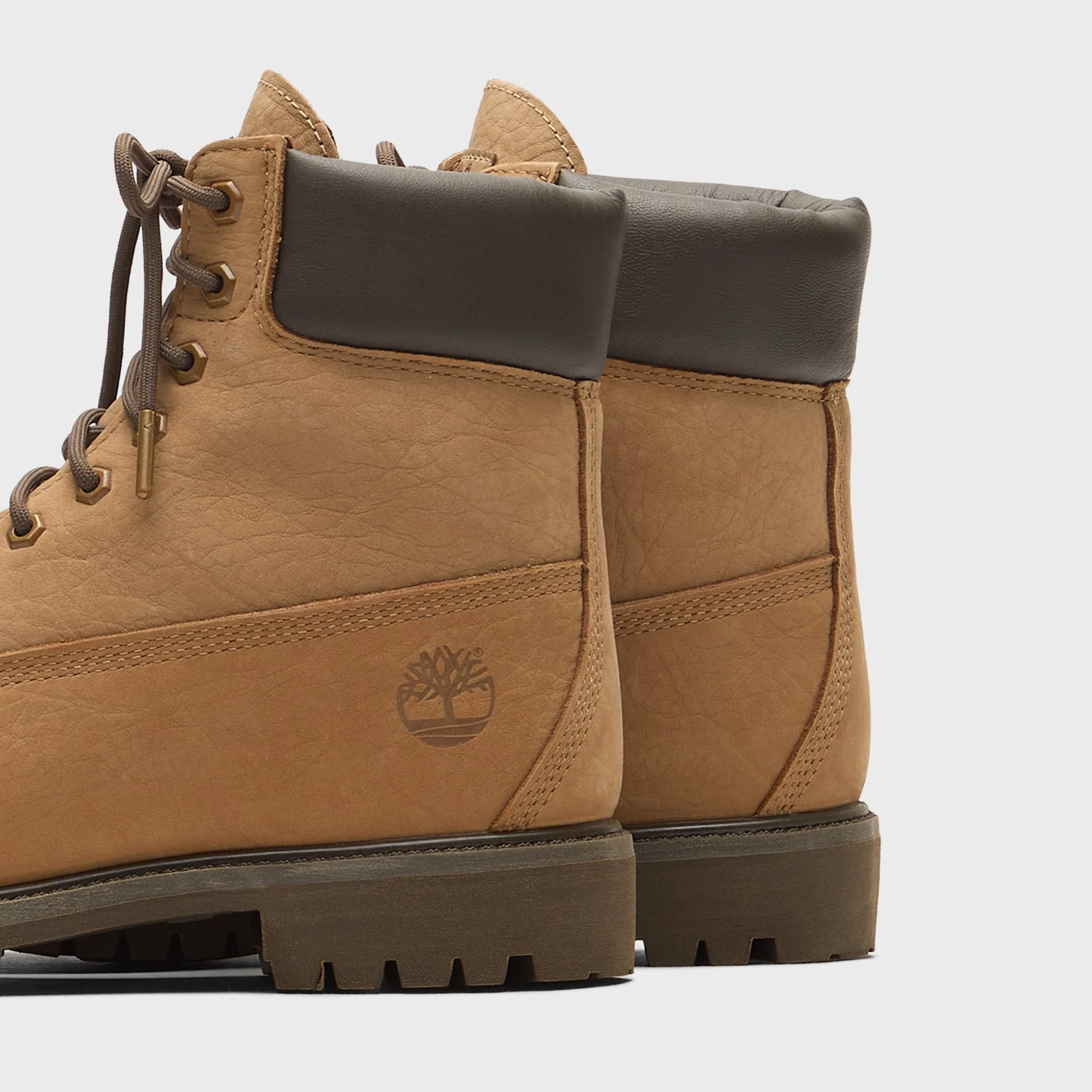 Timberland Premium 6-Inch Lace Waterproof Boots - Beige - Image 3