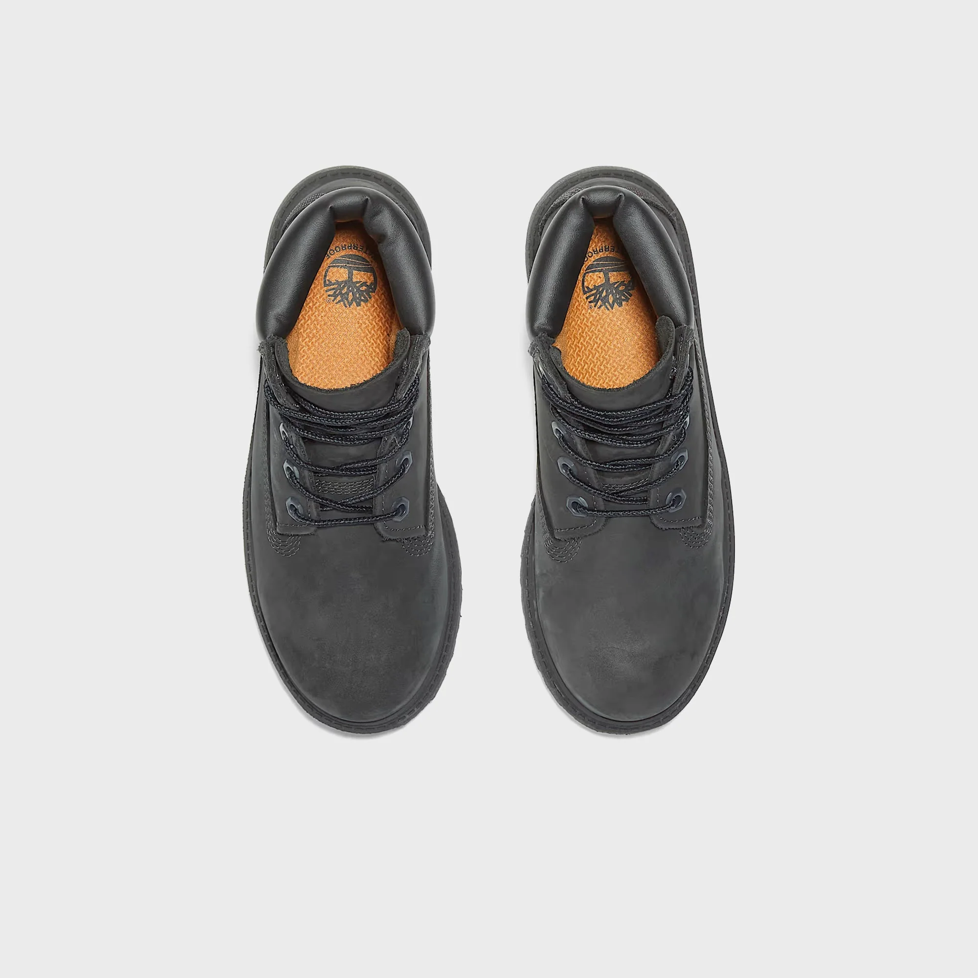 Timberland Junior 6-Inch Lace Up Waterproof Boot - Black - Image 4