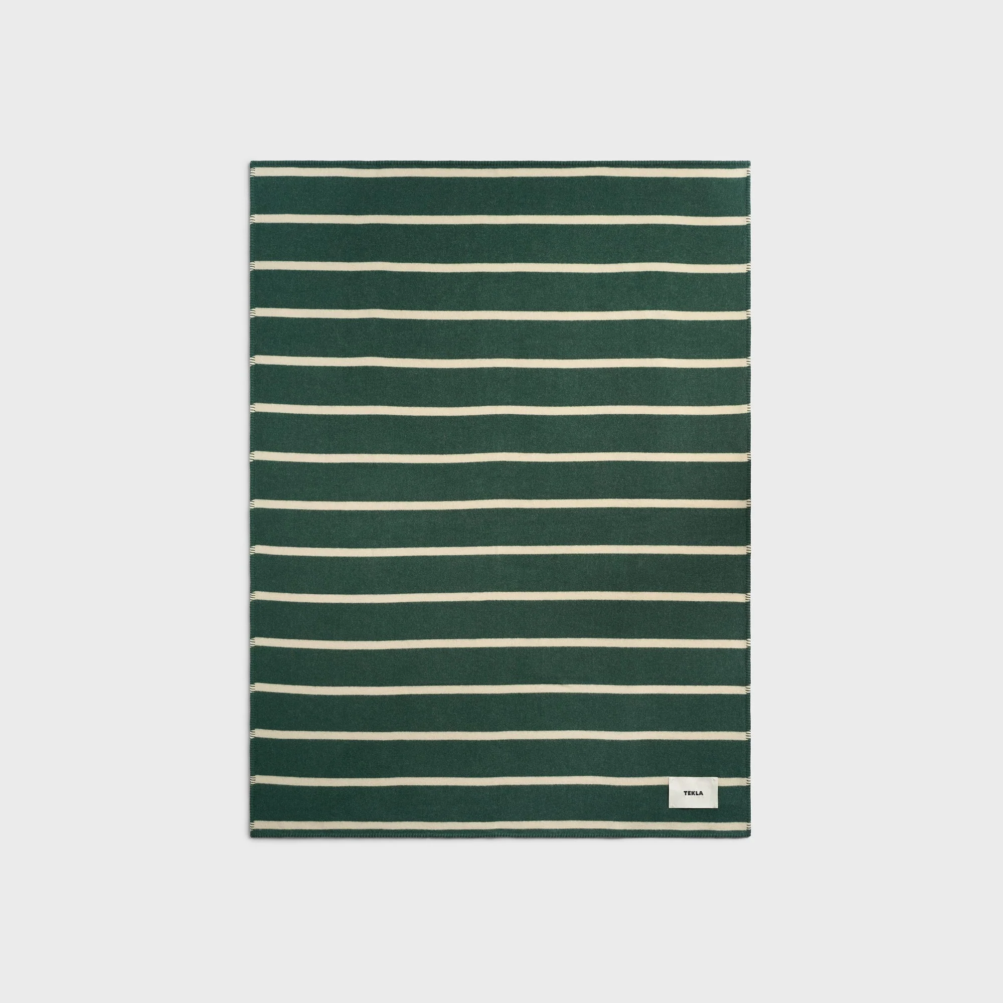 Tekla Lambswool Blanket - Rugby Stripes - Image 2