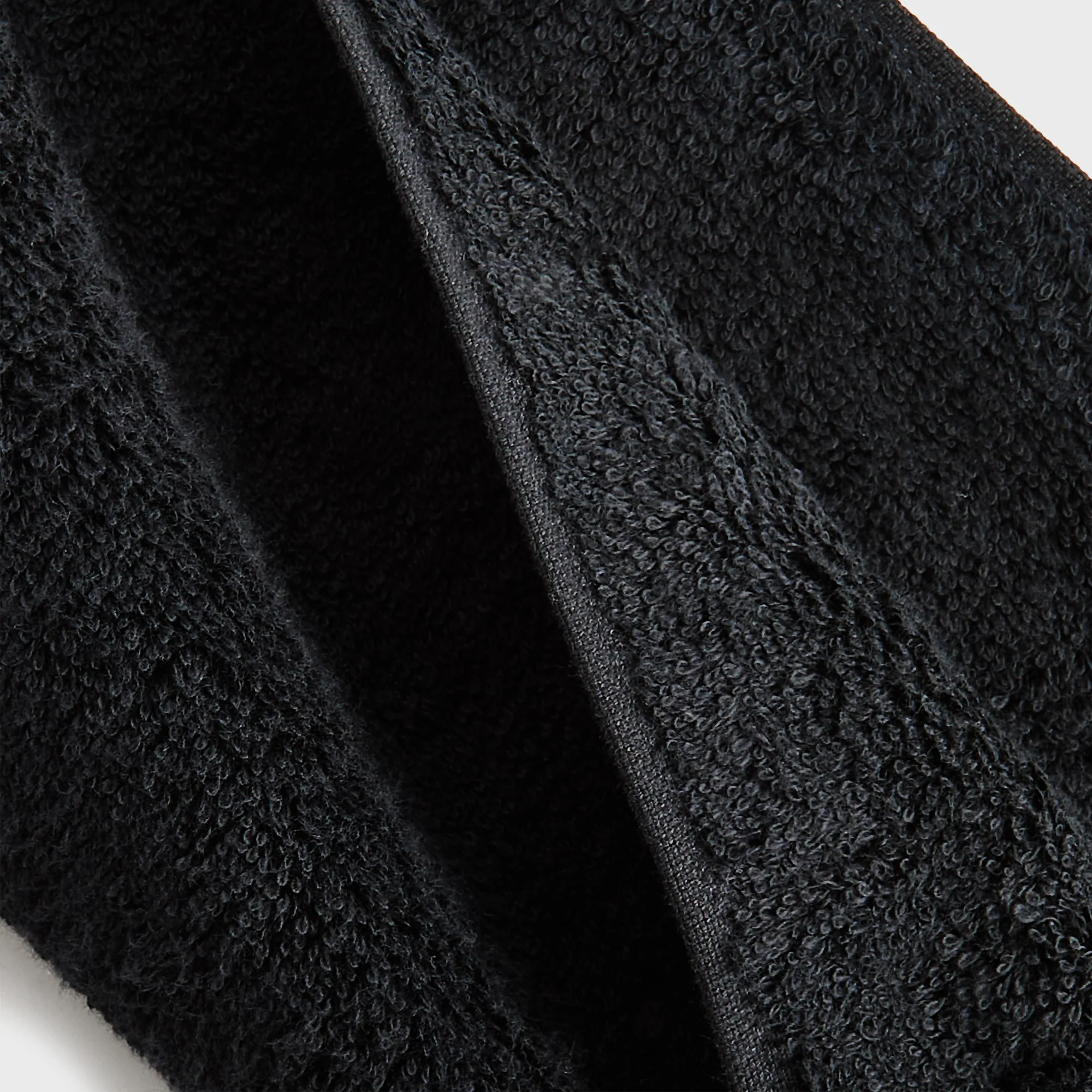 Tekla Guest Towel - Black - Image 3