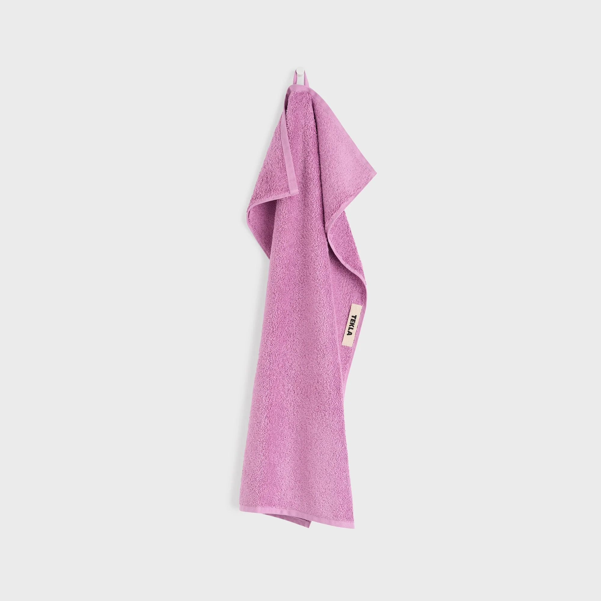 Tekla Bath Towel - Magenta - Image 2