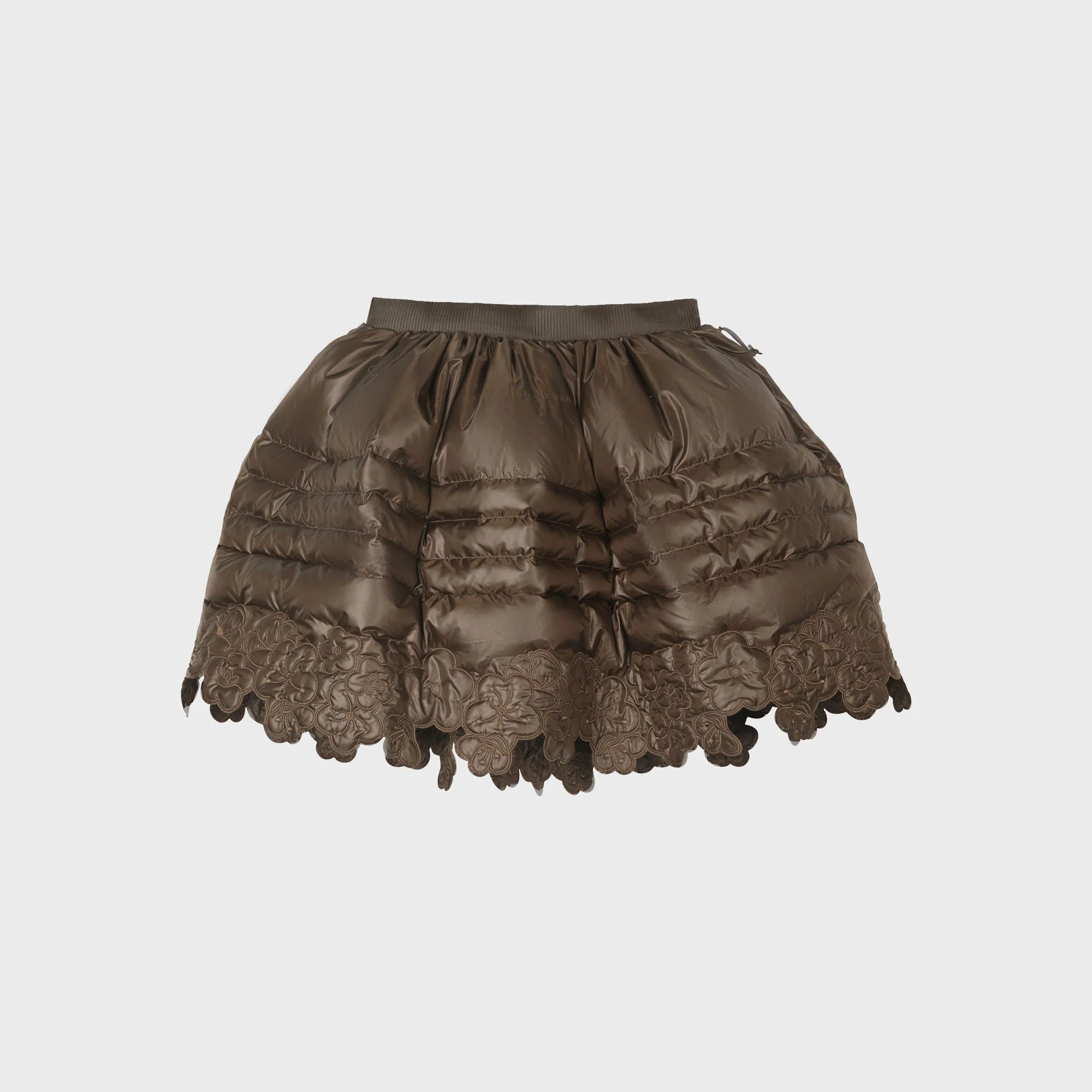 The North Face x Cecilie Bahnsen Quilted Down Skirt - Soil Brown - Image 2