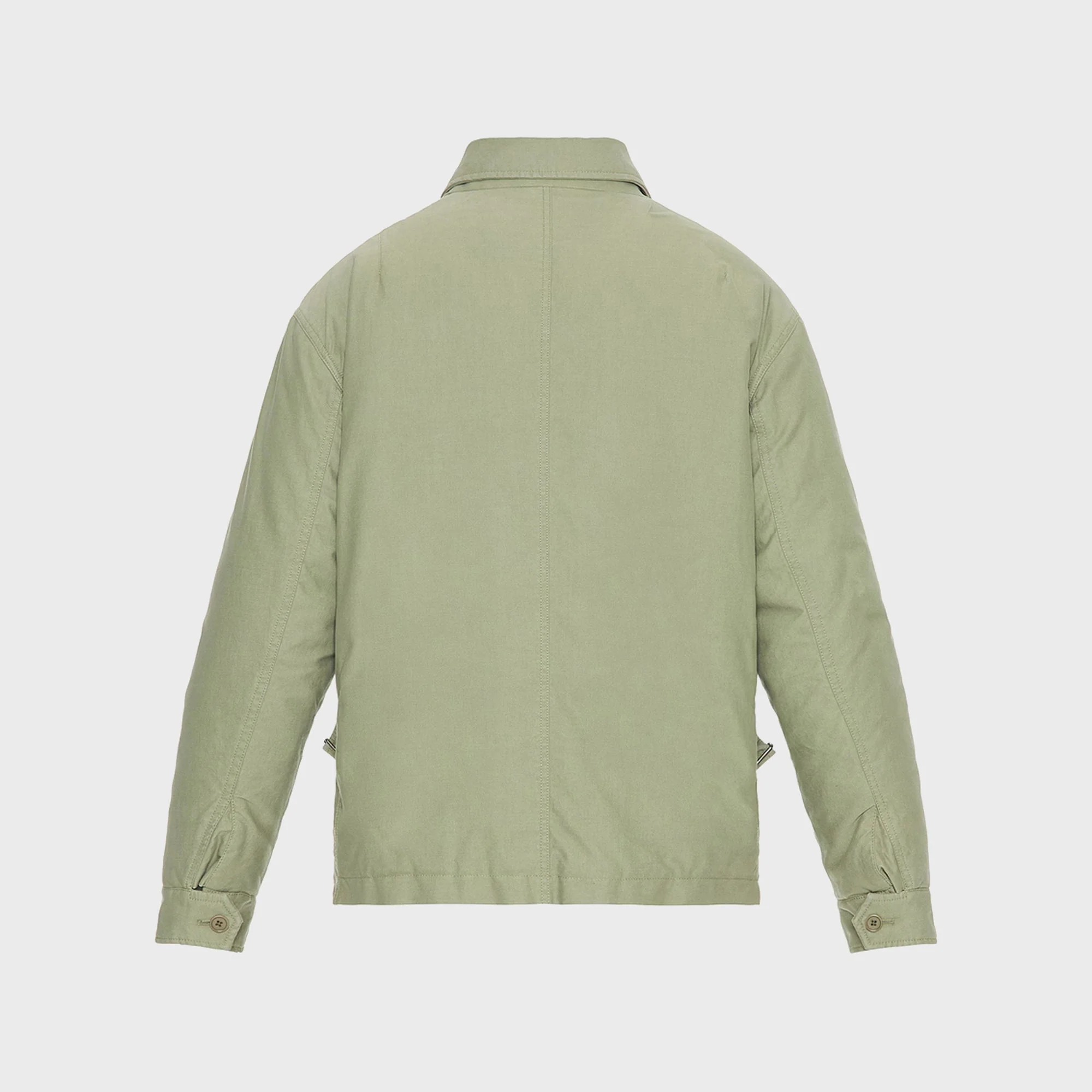 The Row Justo Cotton Cashmere Jacket - Fossil - Image 2