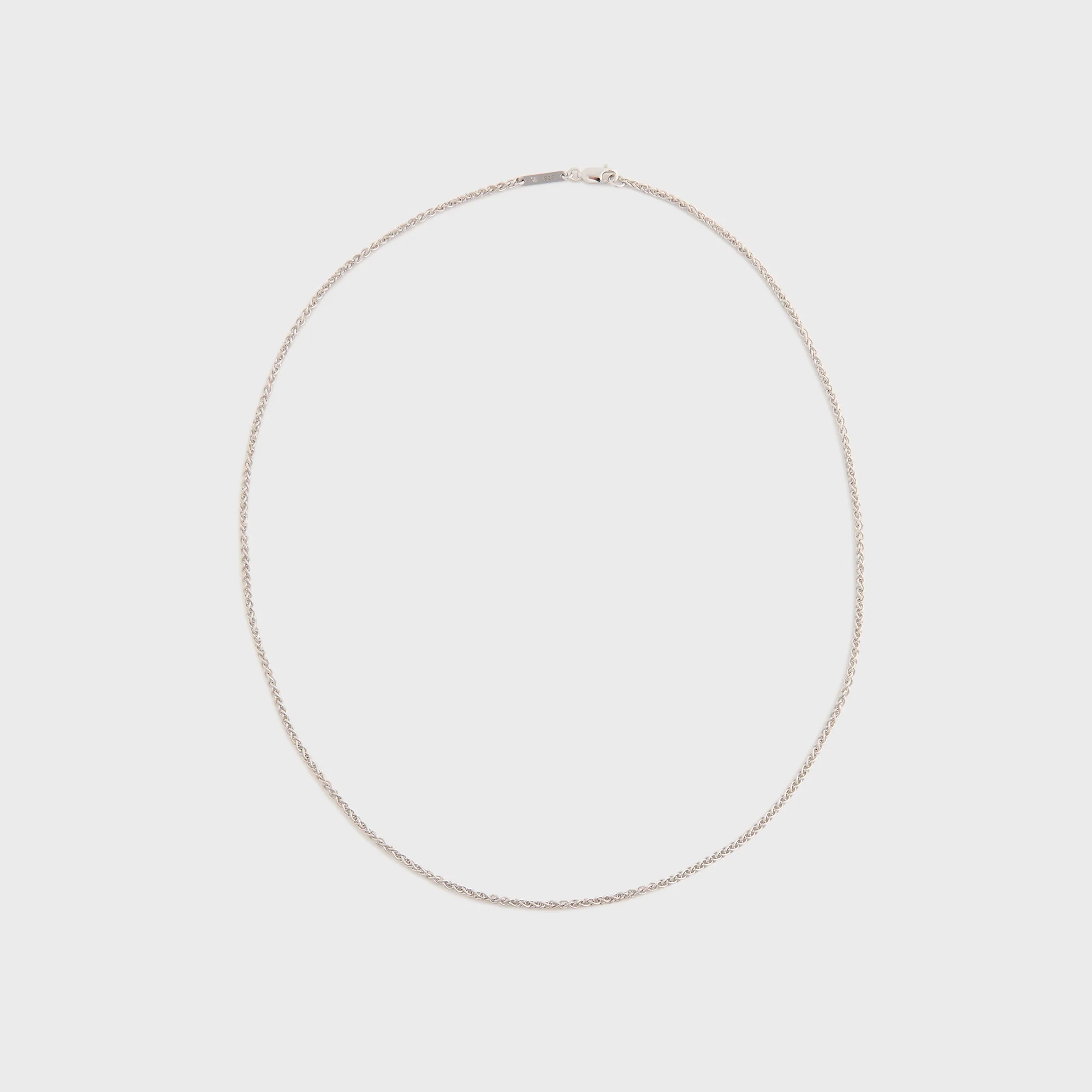 Tom Wood Spike Chain - Silver