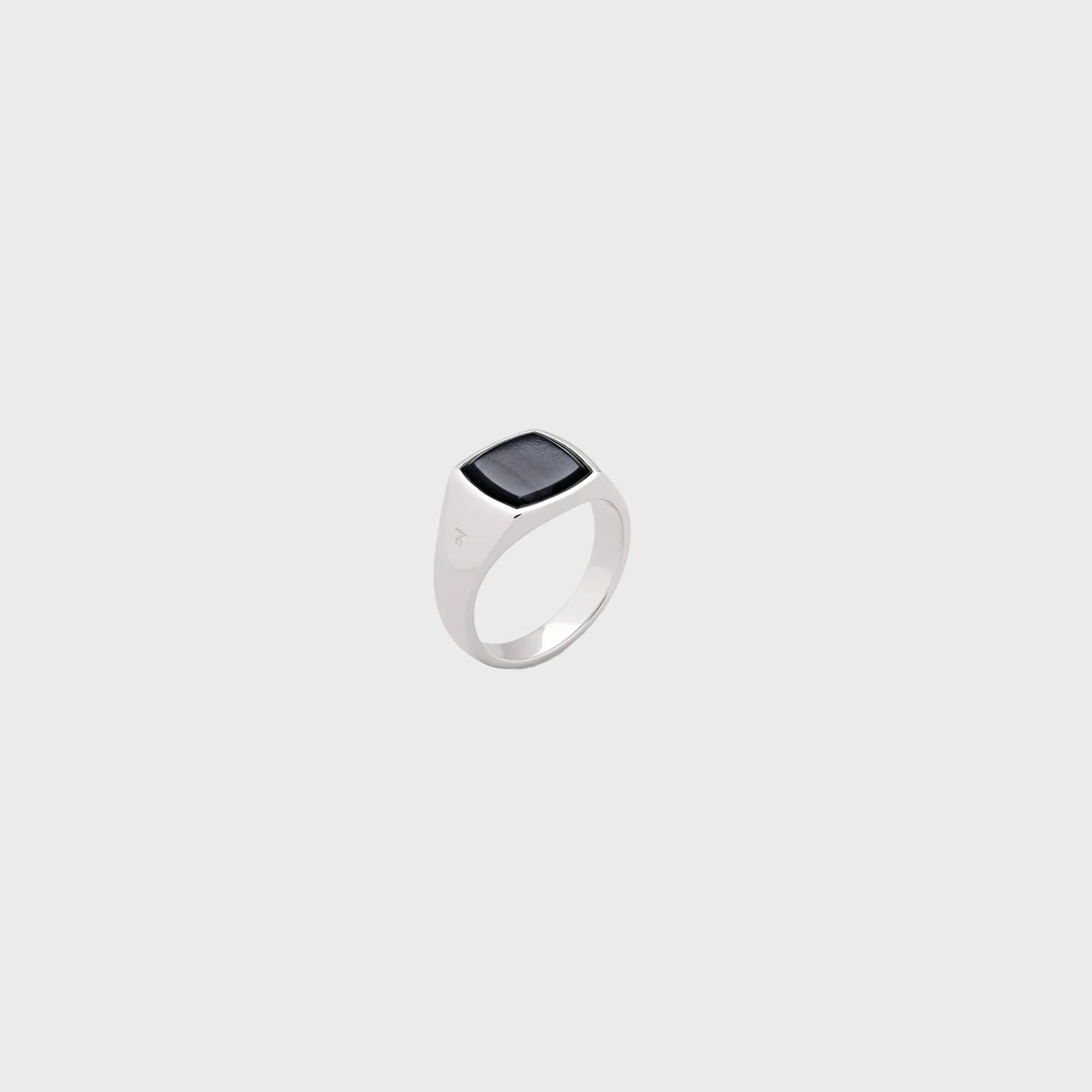 Tom Wood Kay Ring Blue Hawk Eye 60" - Silver - Image 2