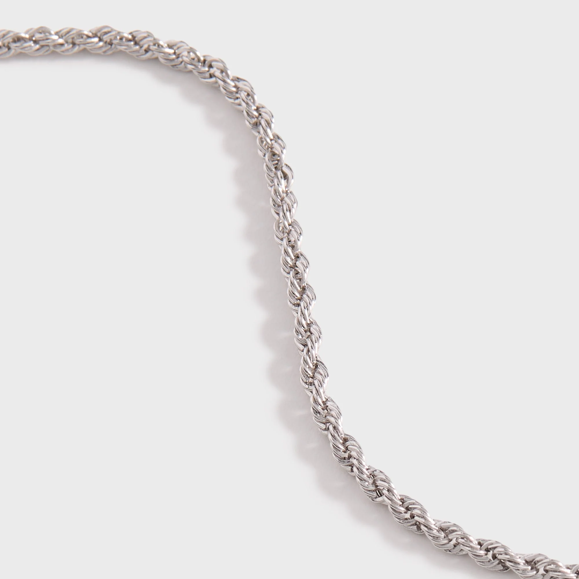 Tom Wood Rope Bracelet - Silver - Image 2