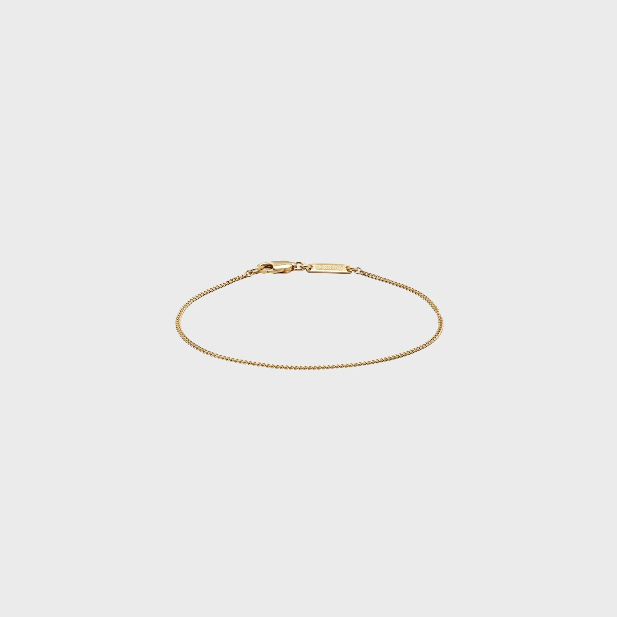Tom Wood Jil Bracelet 7" - Gold