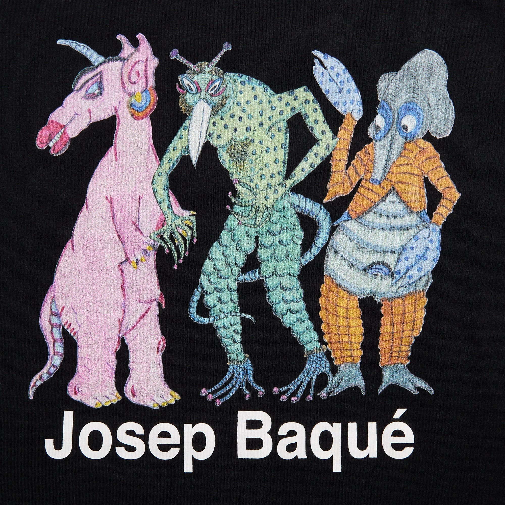 Undercover Josep Baque Tee -  Black - Image 3