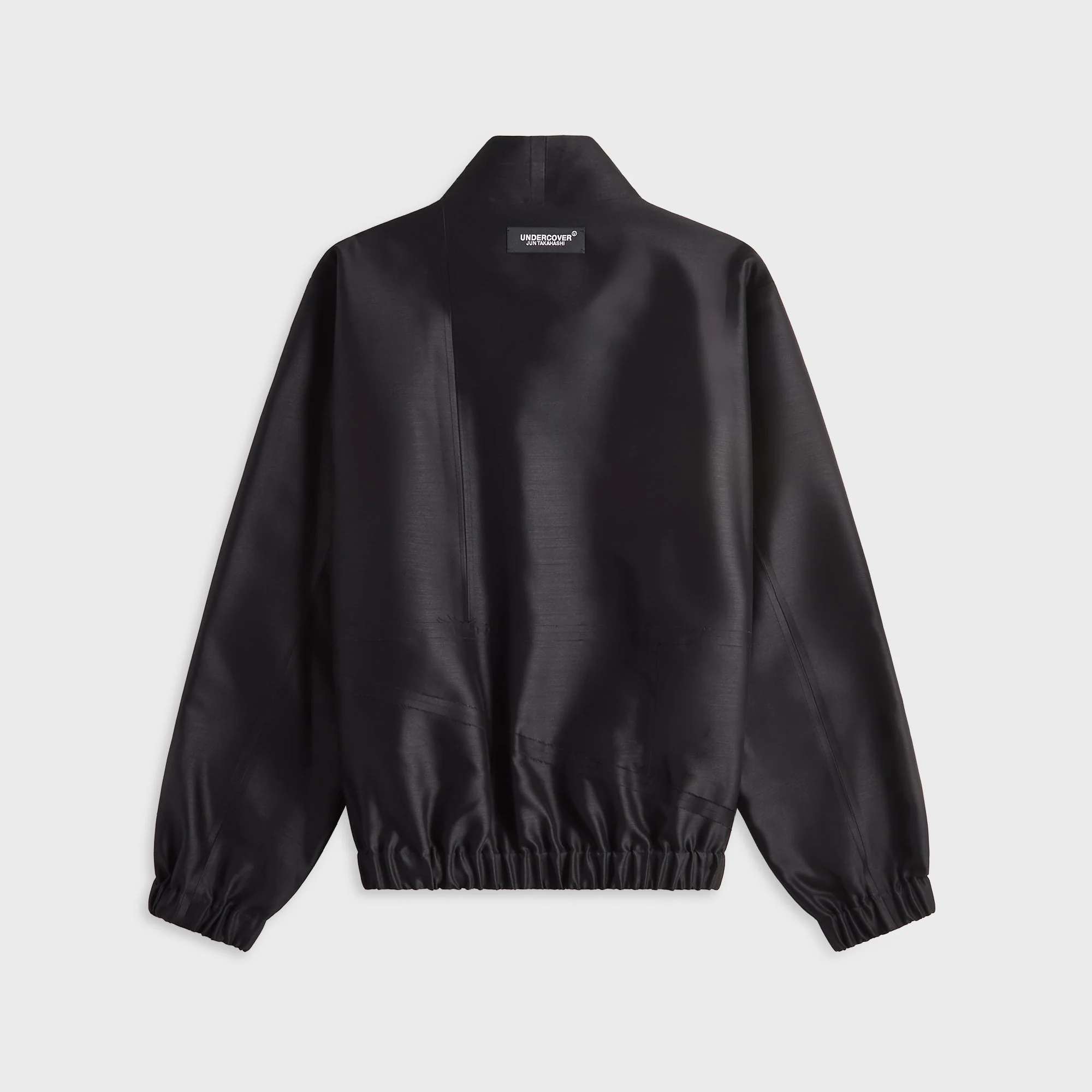 Undercover Black Deconstructed Zip Bomber Blouson - Black - Image 2